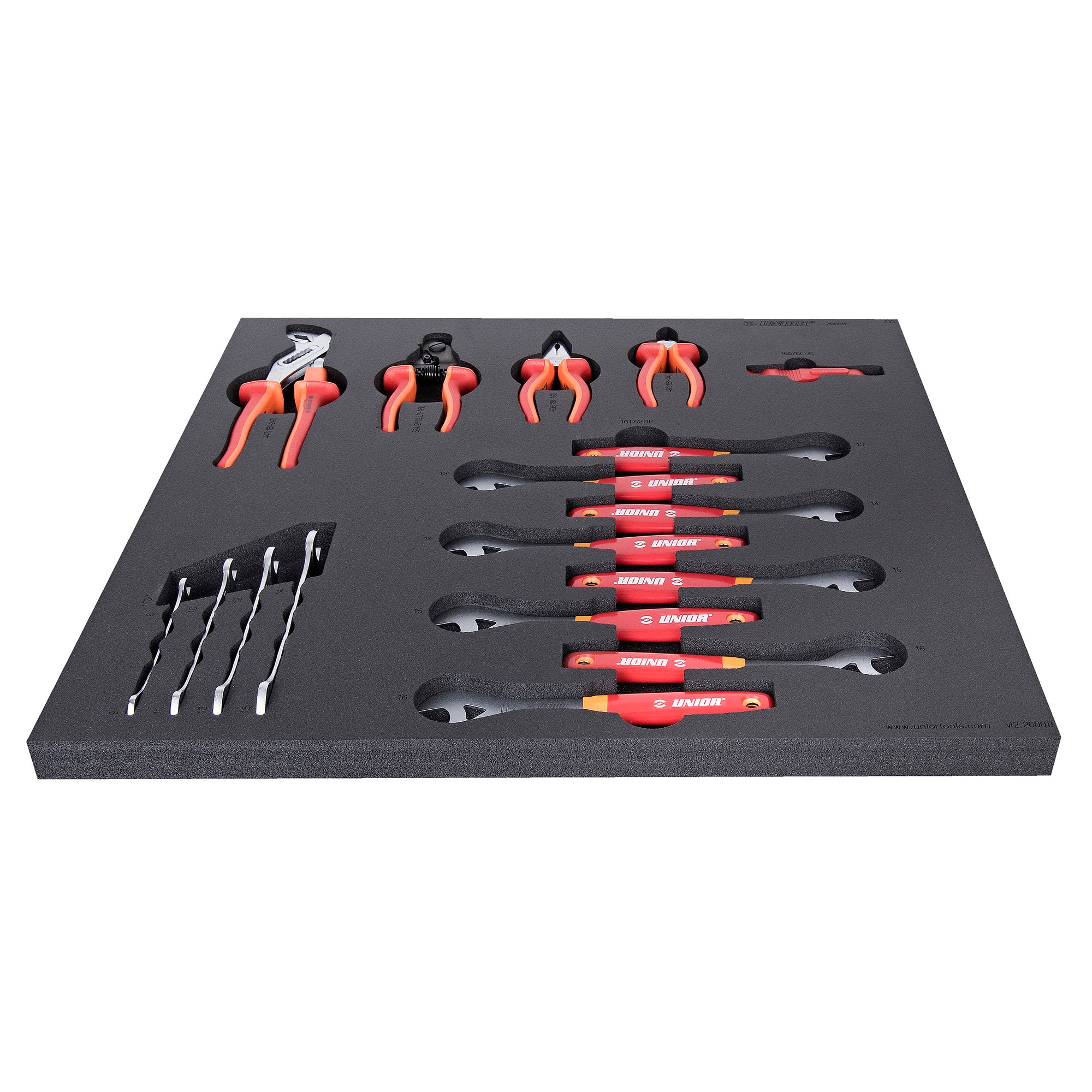 UNIOR Set Of Tools In Tray 2 For 2600B | Power2Cycle RED