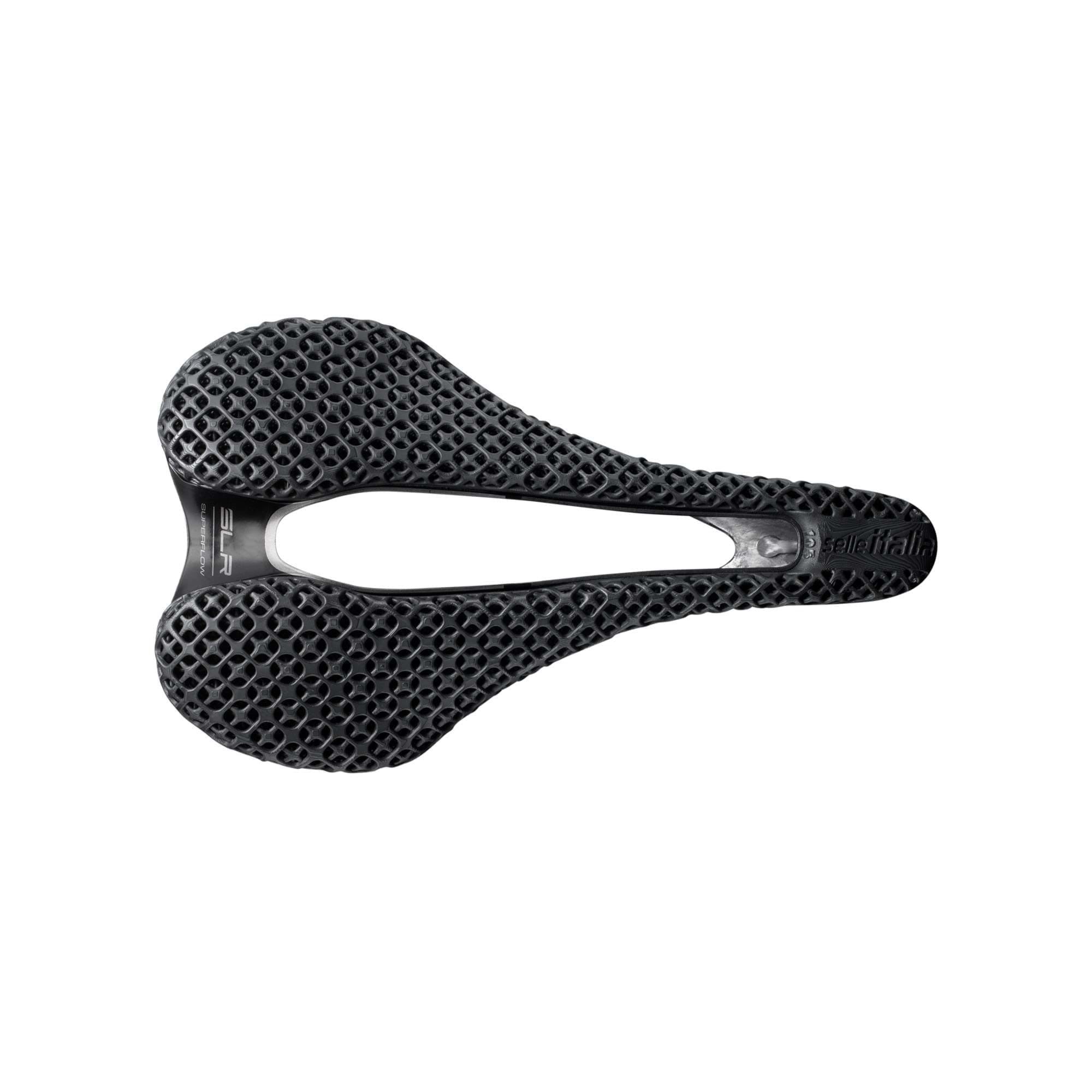Selle Italia SLR Boost 3D Kit Carbonio Superflow Saddle | Power2Cycle BLACK/BLACK