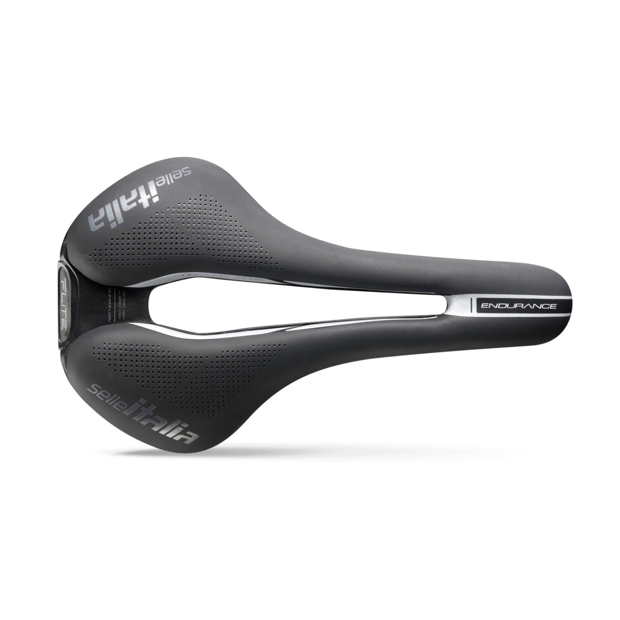 Selle Italia Flite Boost TI316 Superflow Endurance Saddle | Power2Cycle BLACK/BLACK
