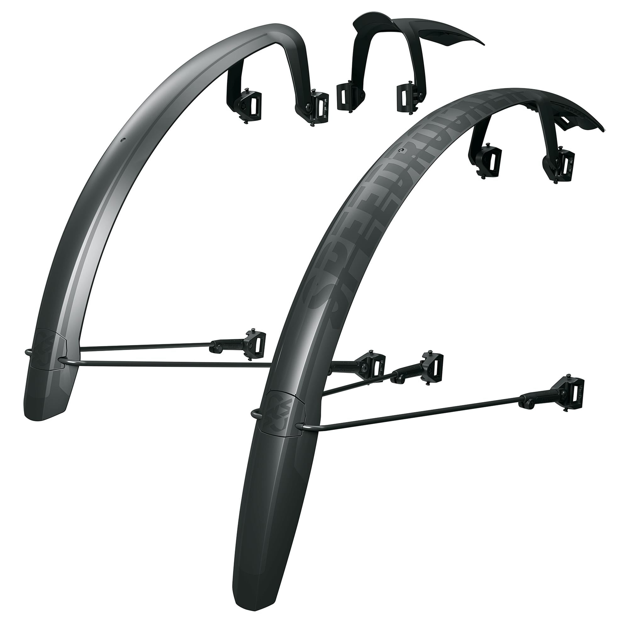 SKS Speedrocker XL Mudguard Set | Power2Cycle BLACK 52MM