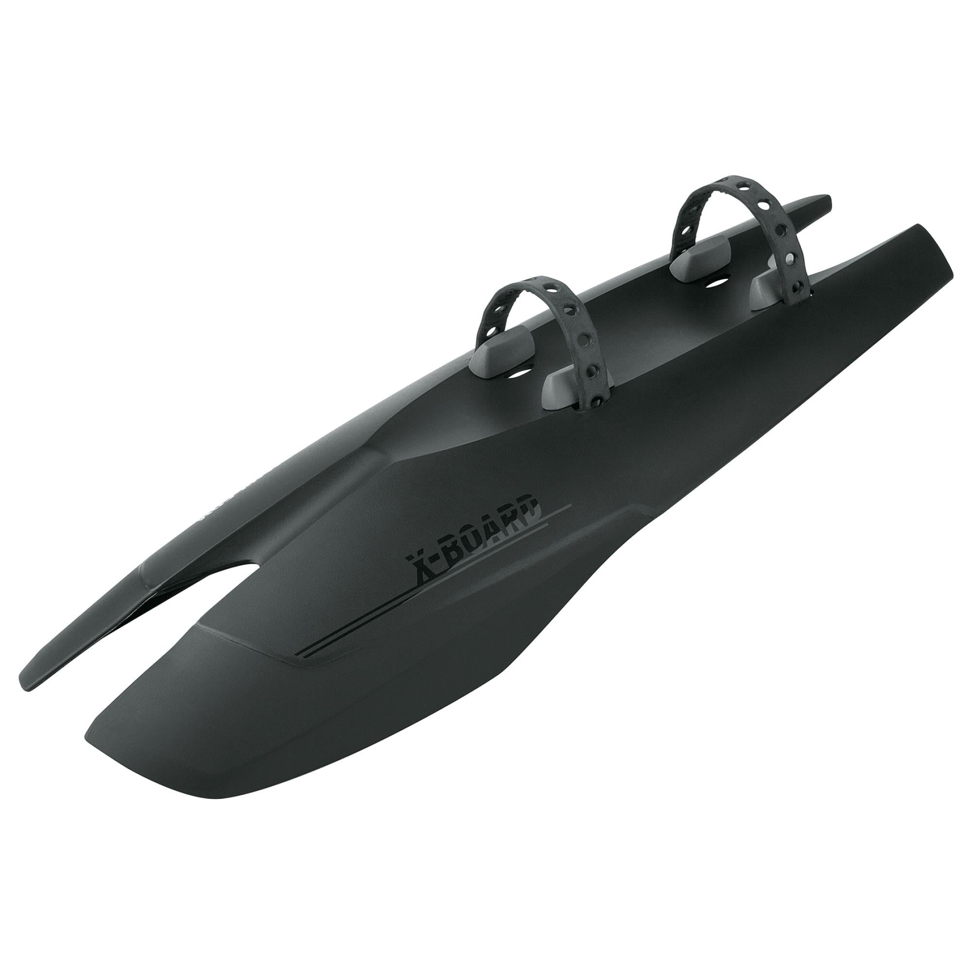 SKS X | Power2CycleBoard Dark Front Mudguard | Power2Cycle BLACK/BLACK