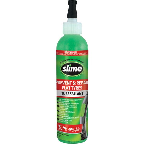 Slime Tube Sealant | Power2Cycle 237mL/8oz. | Power2Cycle Bottle with hose