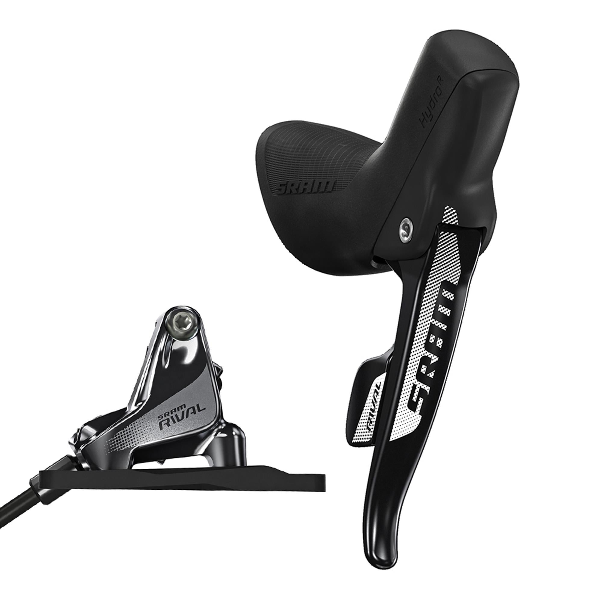 SRAM Shift/Hydraulic Disc Brake Rival22 (UK Style) 11 | Power2CycleSpeed Rear SRAM Shift Front Brake 950mm w Flat Mount Hardware (Rotor & Bracket sold separately) | Power2Cycle 950MM