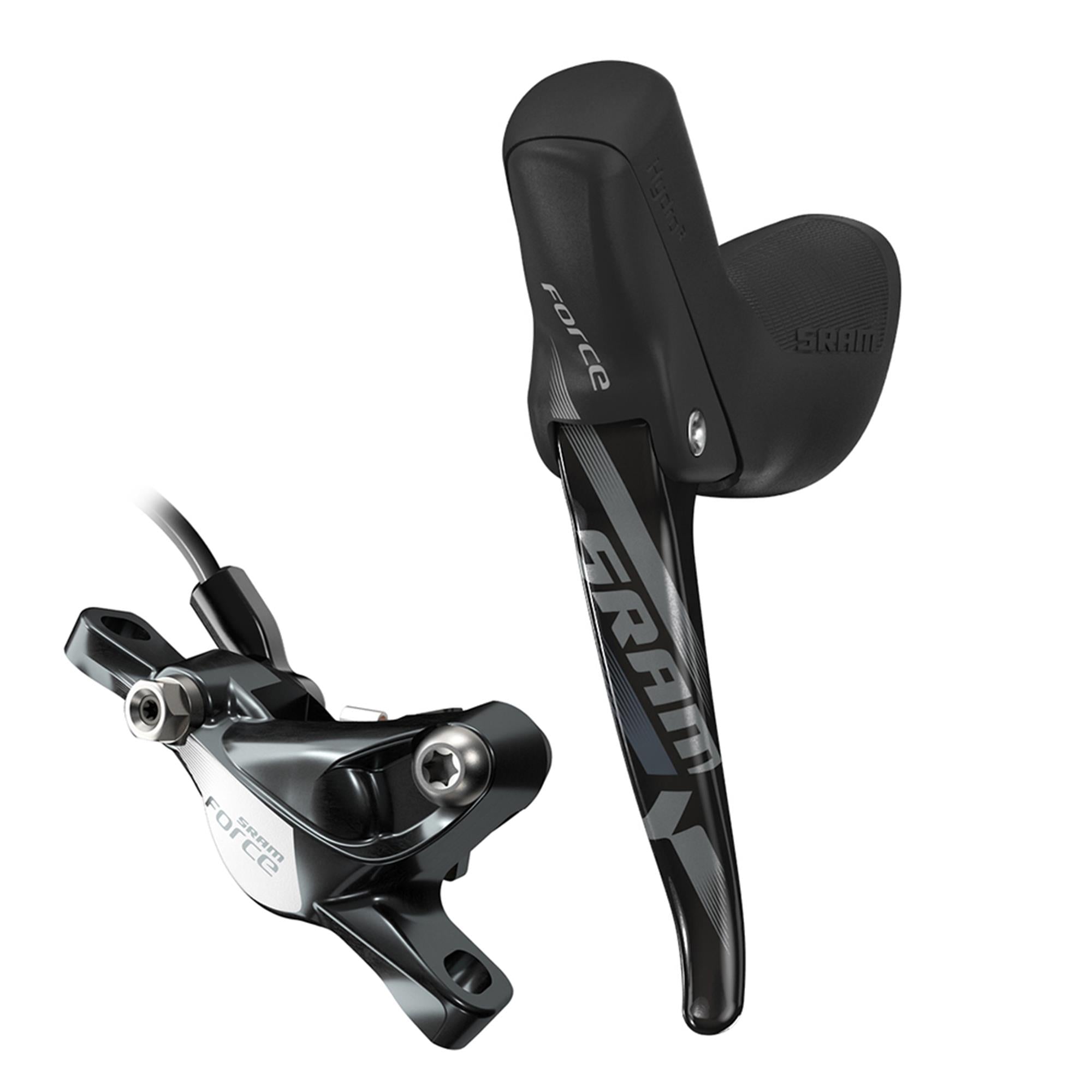 SRAM Force1 Hydraulic Disc Brake (UK Style) Left Rear Brake 1800mm wDirect Mount Hardware (Rotor & Bracket sold separately) | Power2Cycle