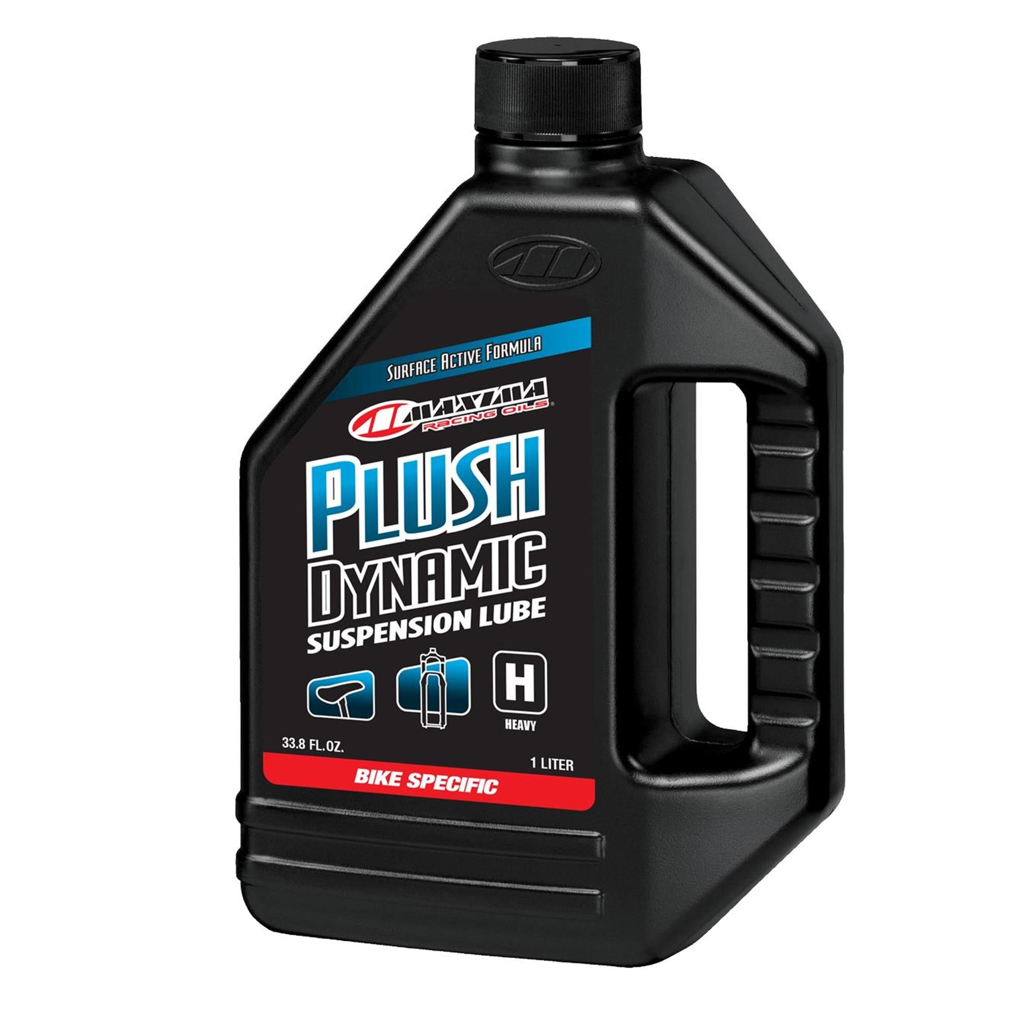 Maxima Plush Dynamic Suspension Lube Heavy, 1 Litre Bottle | Power2Cycle SID/SID SL/Rudy | Power2Cycle Lower Legs/Air Springs | Power2Cycle BLACK 1L