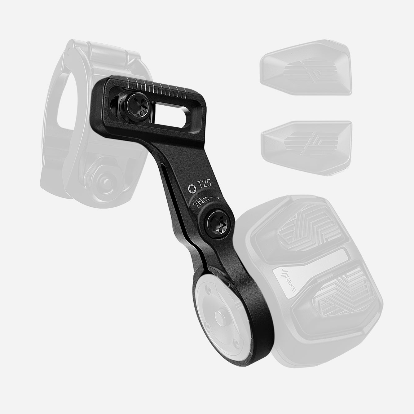 Sram Electronic Controller Pod AXS Bridge Clamp Right (Including Right Bridge Clamp, Washer, O | Power2CycleRing, Twist Locks, Nut, 2 Torx T25 Screw) 2023 | Power2Cycle