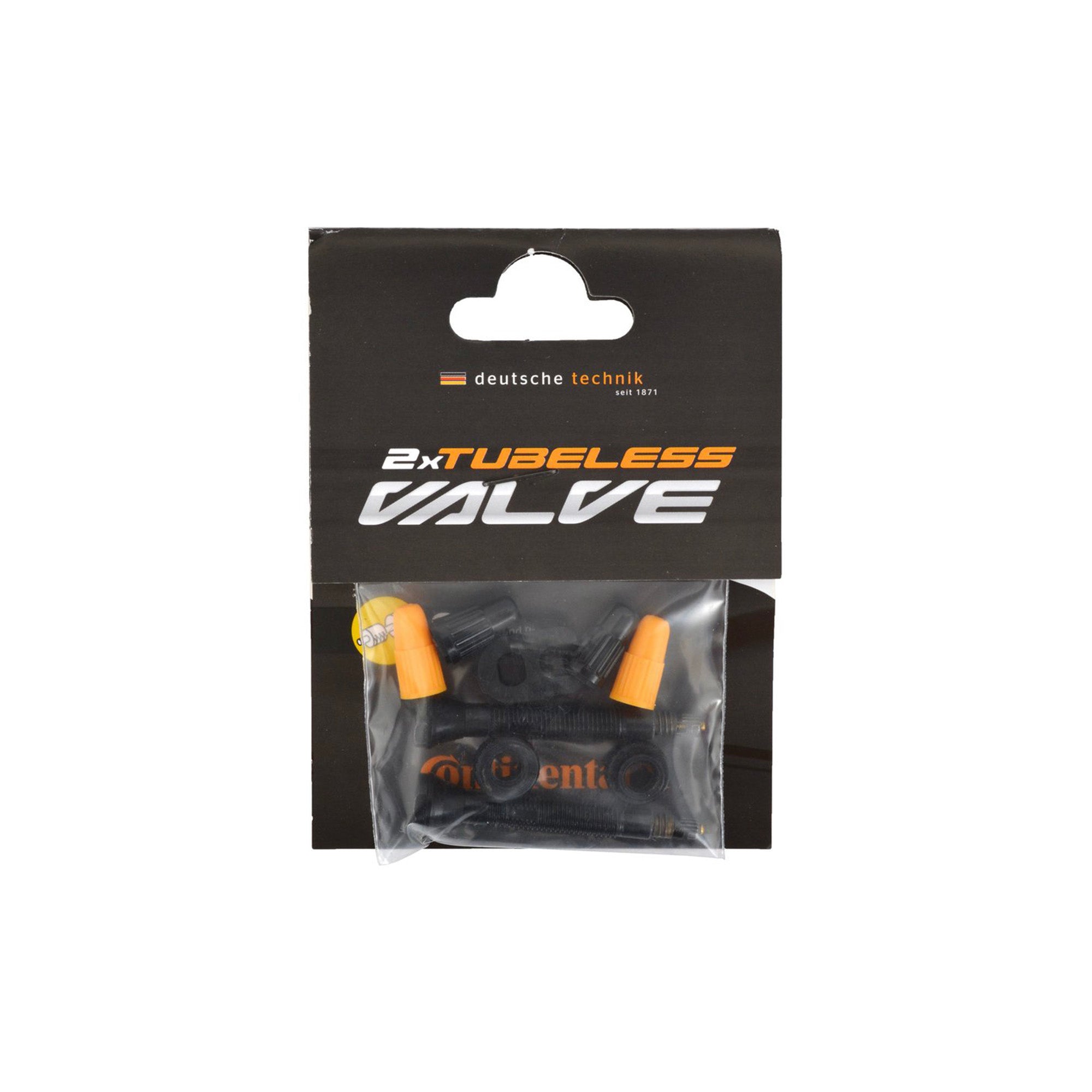 Continental Tuble | Power2Cycle Valve Set Presta (2pcs) | Power2Cycle BLACK 40MM