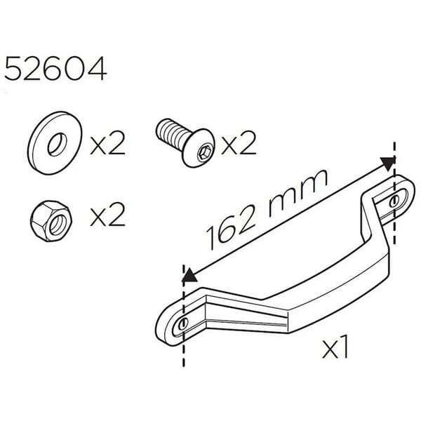 Thule RoundTrip Hard Handle Kit (Revised)