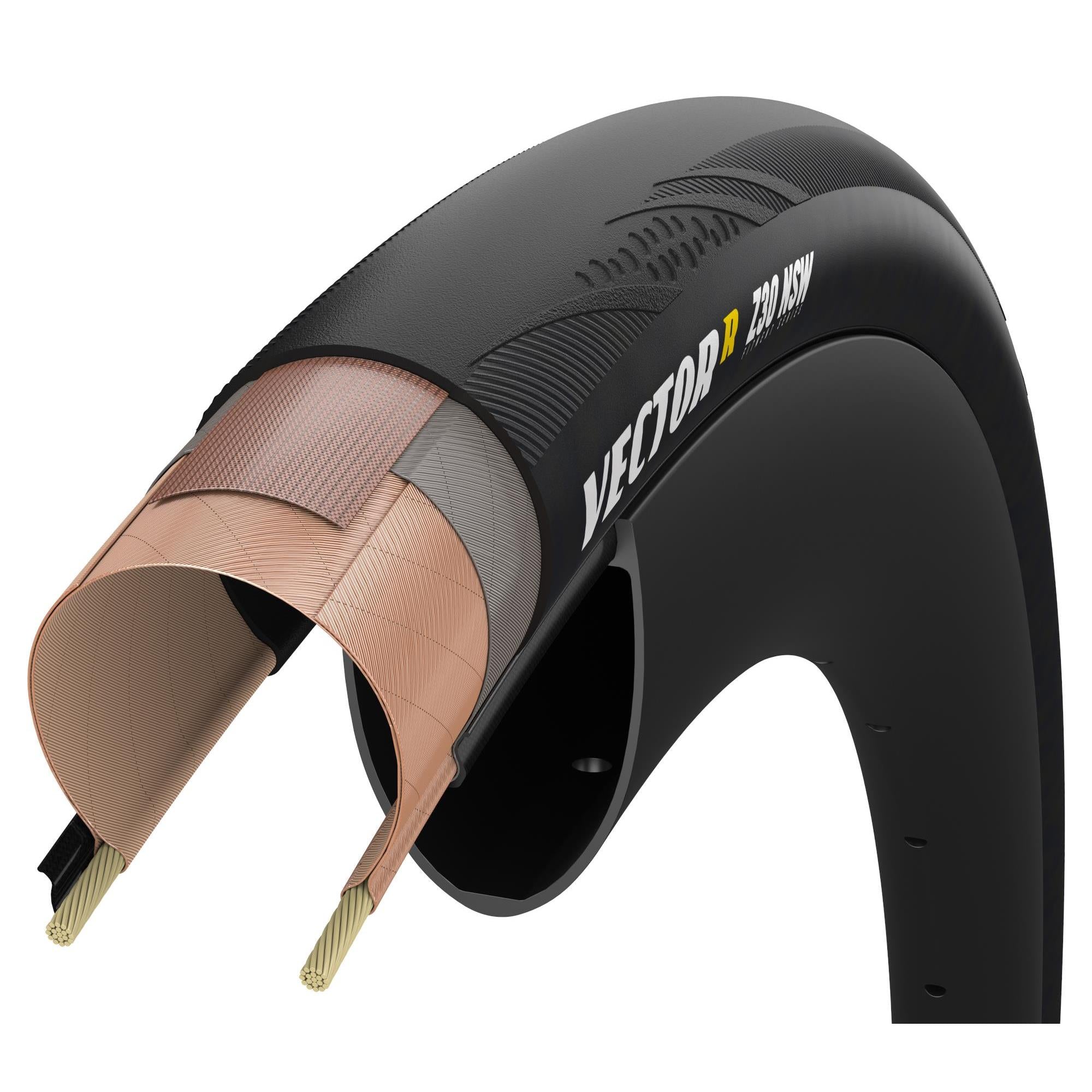 Goodyear For Zipp Vectorr Z30 Nsw Designed For Zipp Tubele | Power2Cycle Tyre 700X30C A1 | Power2Cycle 700X30C