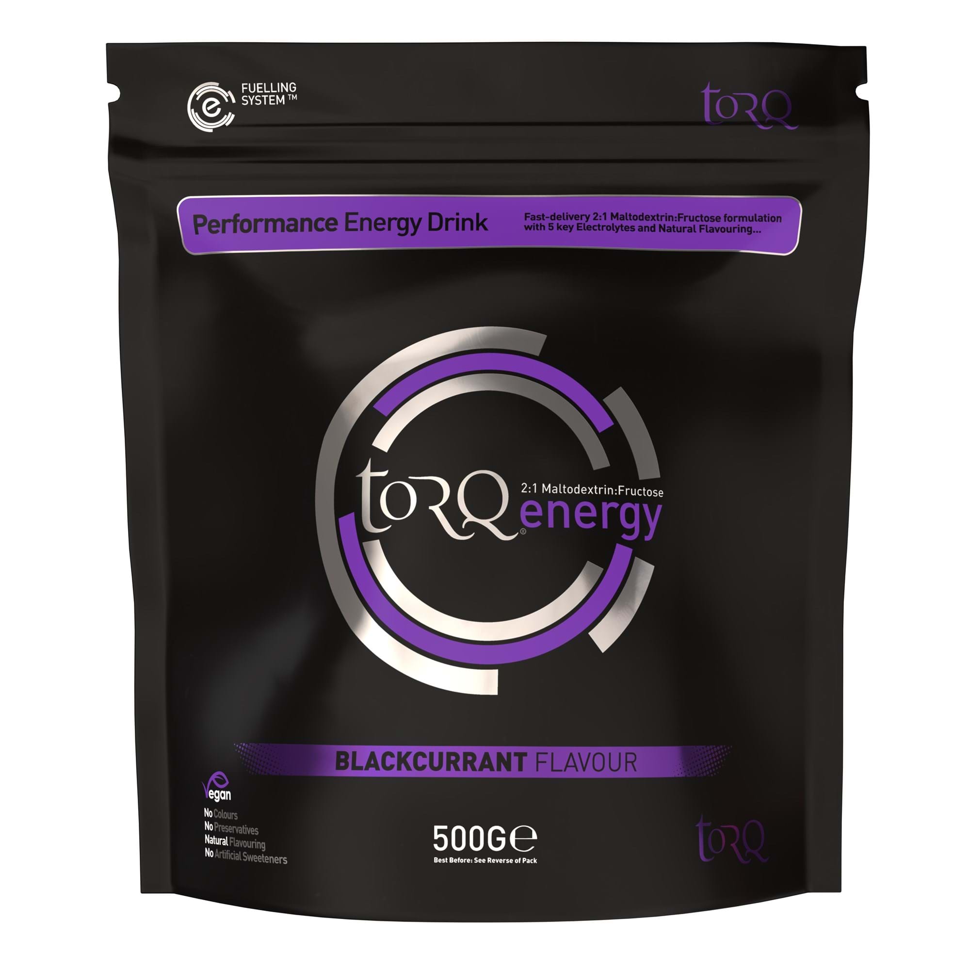 TORQ Natural Energy Drink (1 x 500g) | Power2Cycle