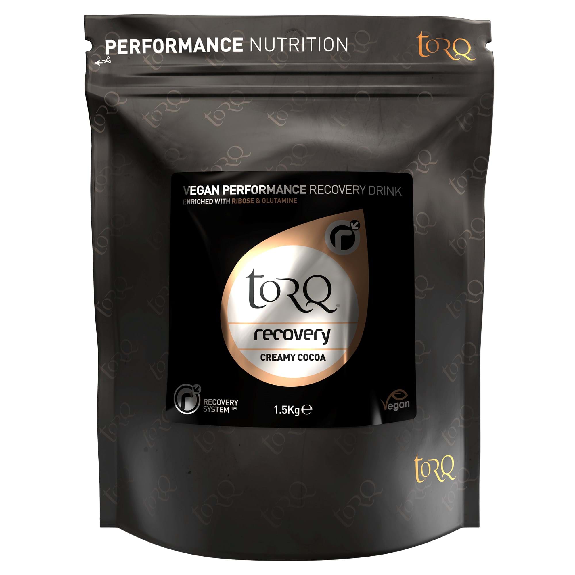 TORQ Vegan Recovery Drink (1 x 1.5kg) | Power2Cycle CREAMY COCOA