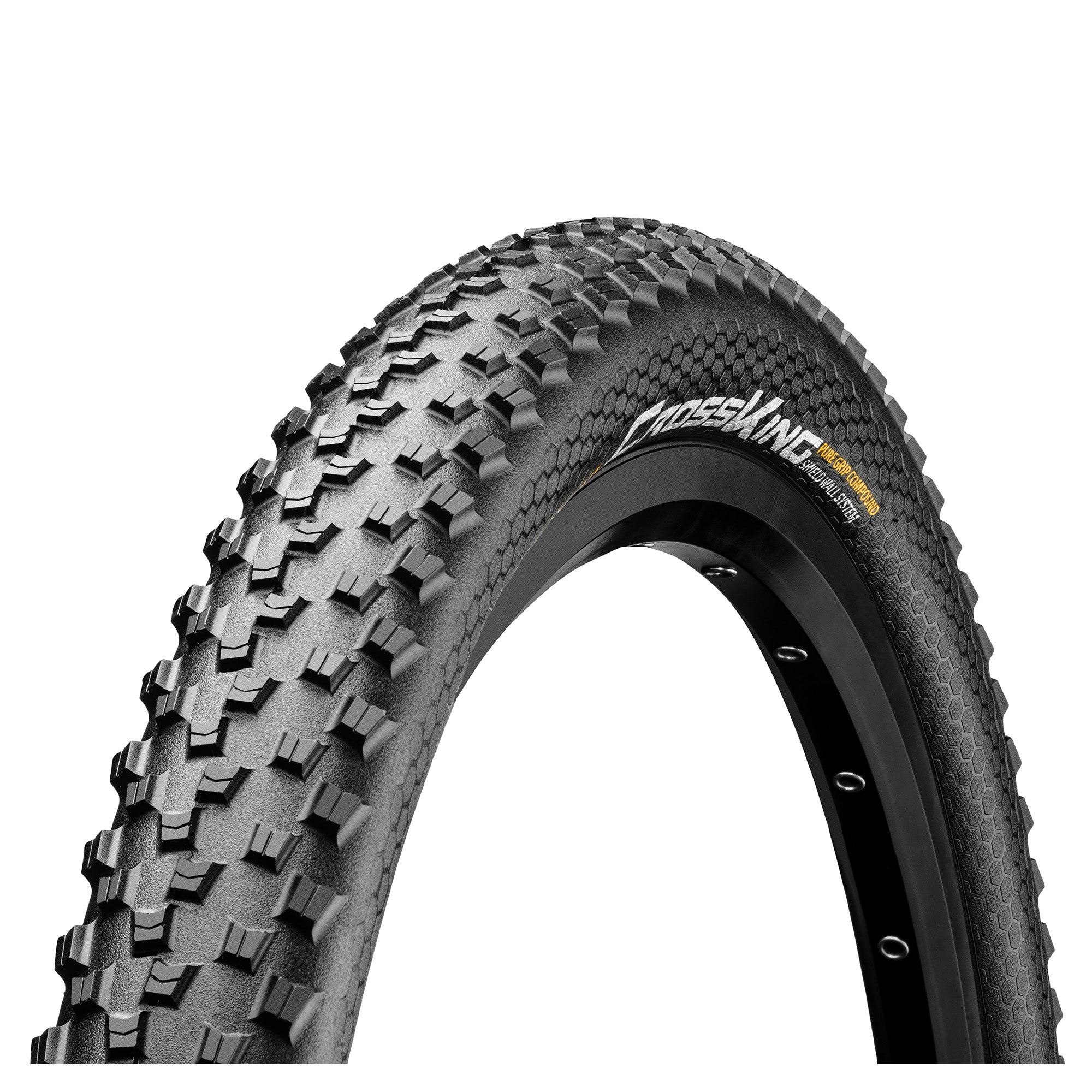 Continental Cro | Power2Cycle King ShieldWall Tyre | Power2Cycle Foldable PureGrip Compound | Power2Cycle BLACK/BLACK