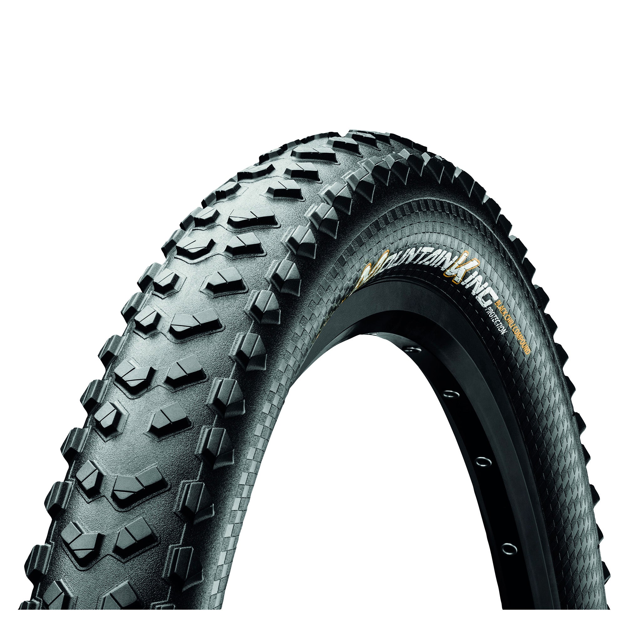 Continental Mountain King ProTection Tyre | Power2Cycle Foldable BlackChili Compound | Power2Cycle BLACK/BLACK