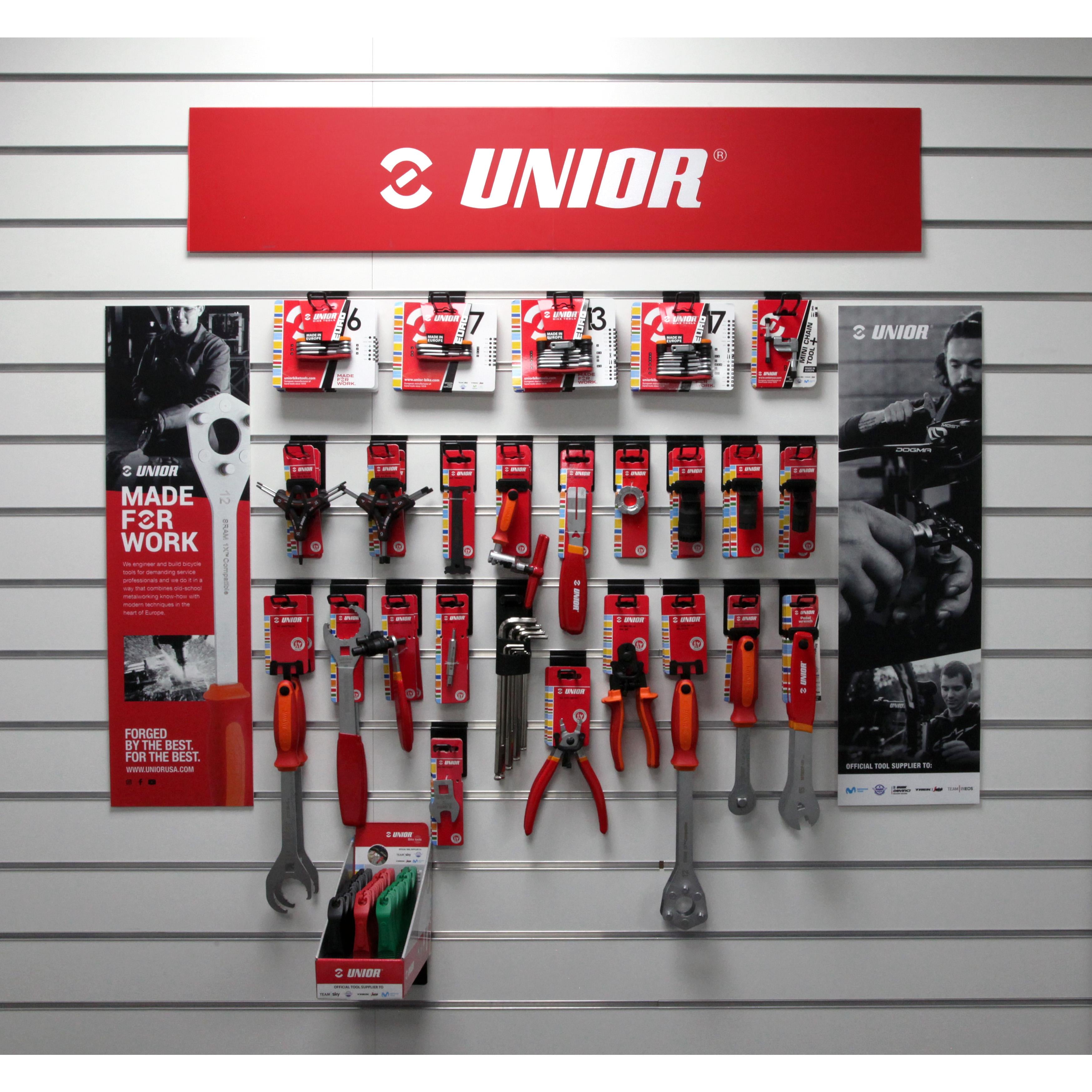 Unior Retail Pack Including Point Of Sale | Power2Cycle RED