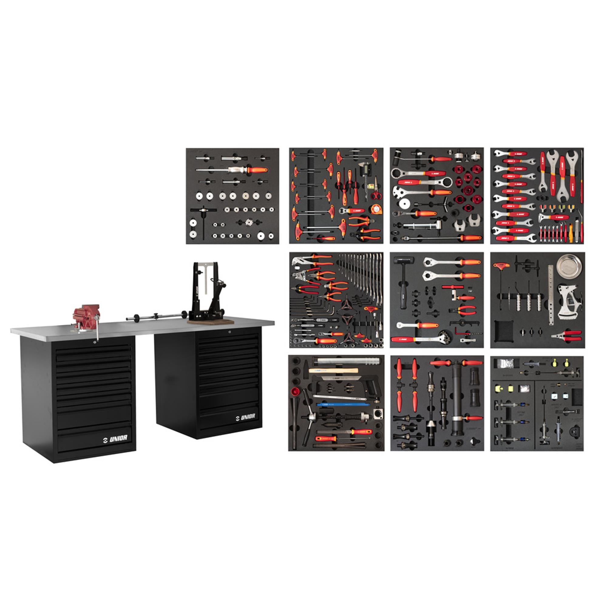 UNIOR Master Workbench 2024 | Power2Cycle BLACK