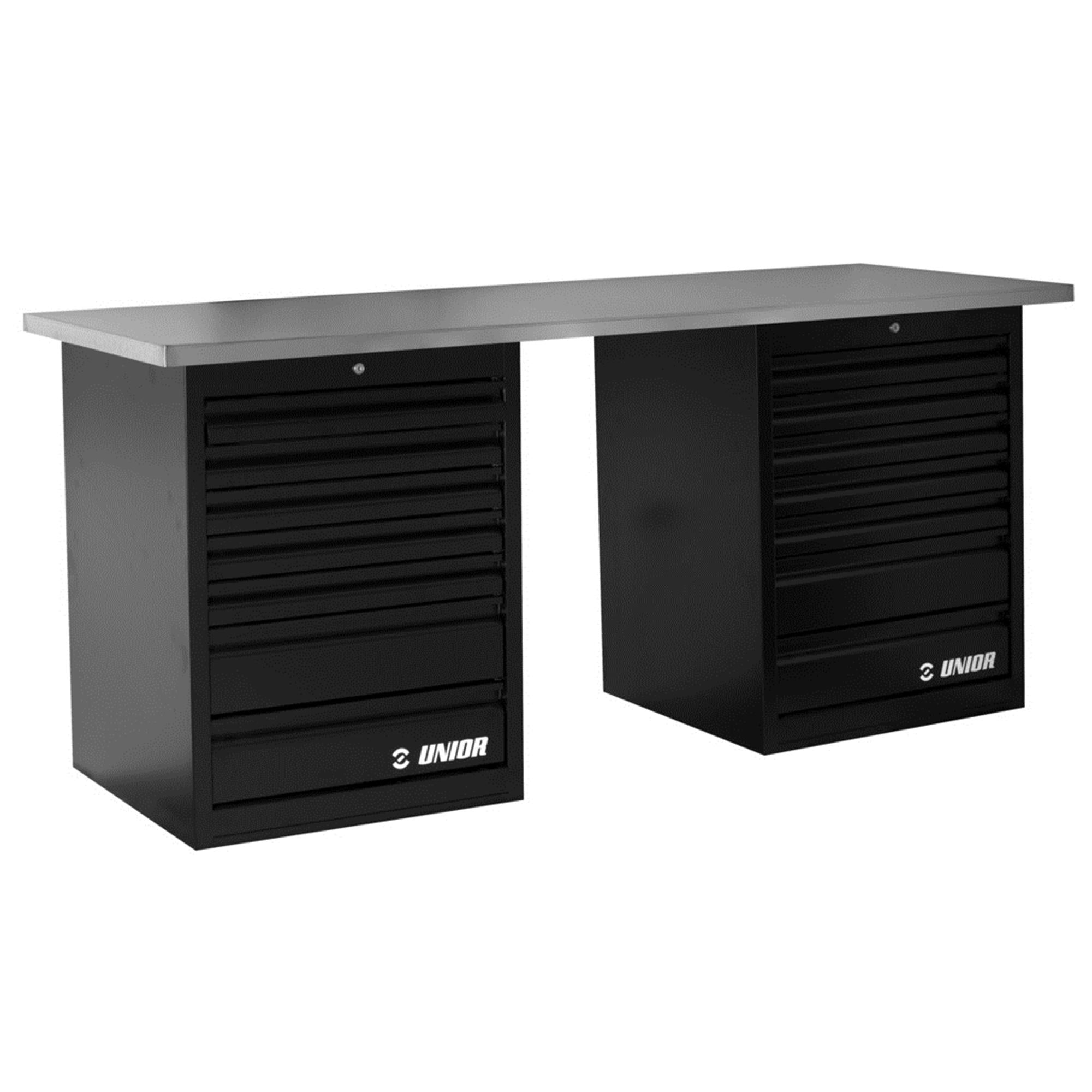 Unior Tech Bench With Two Wide Cabinets 2024 | Power2Cycle