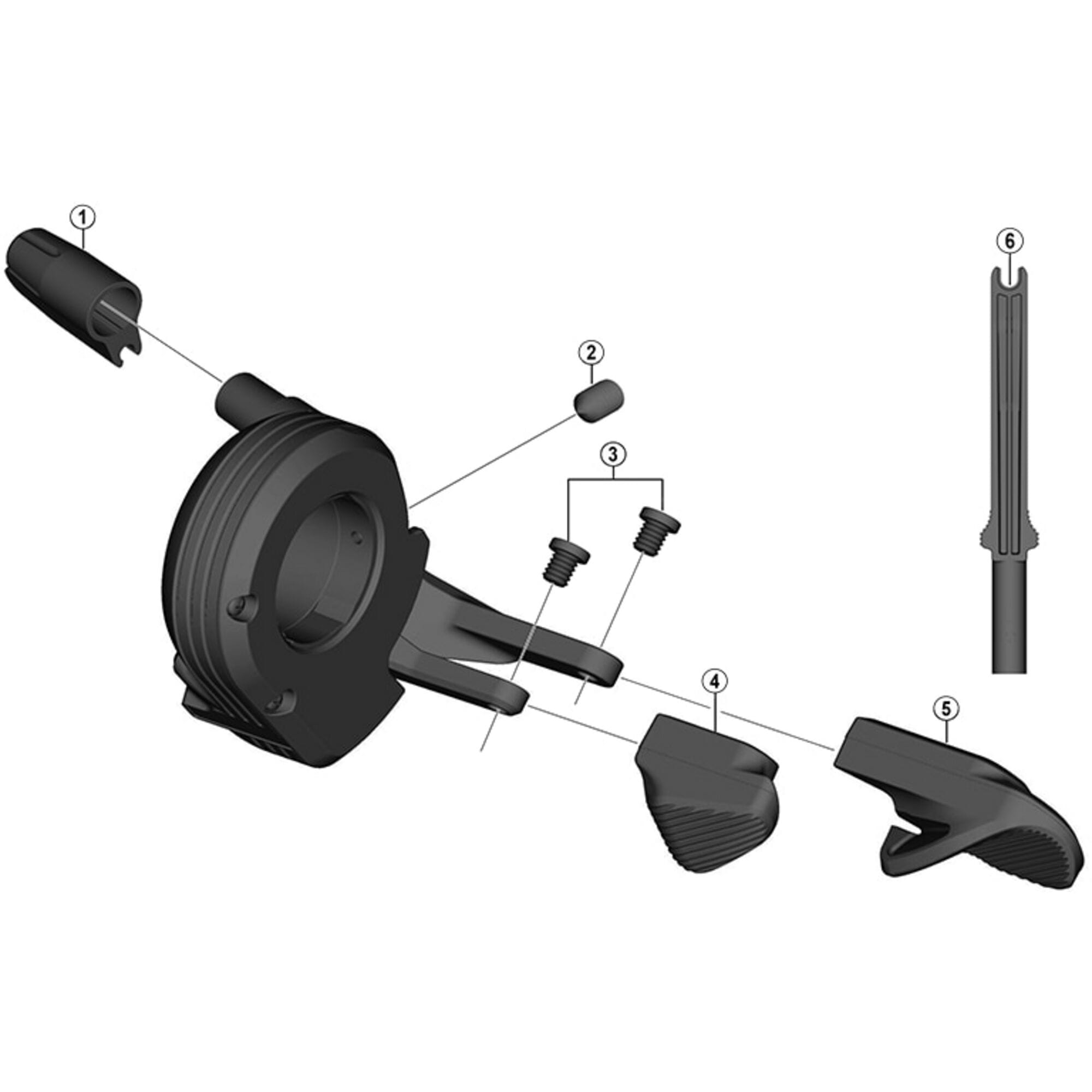Shimano Spares M9050 A lever, right
