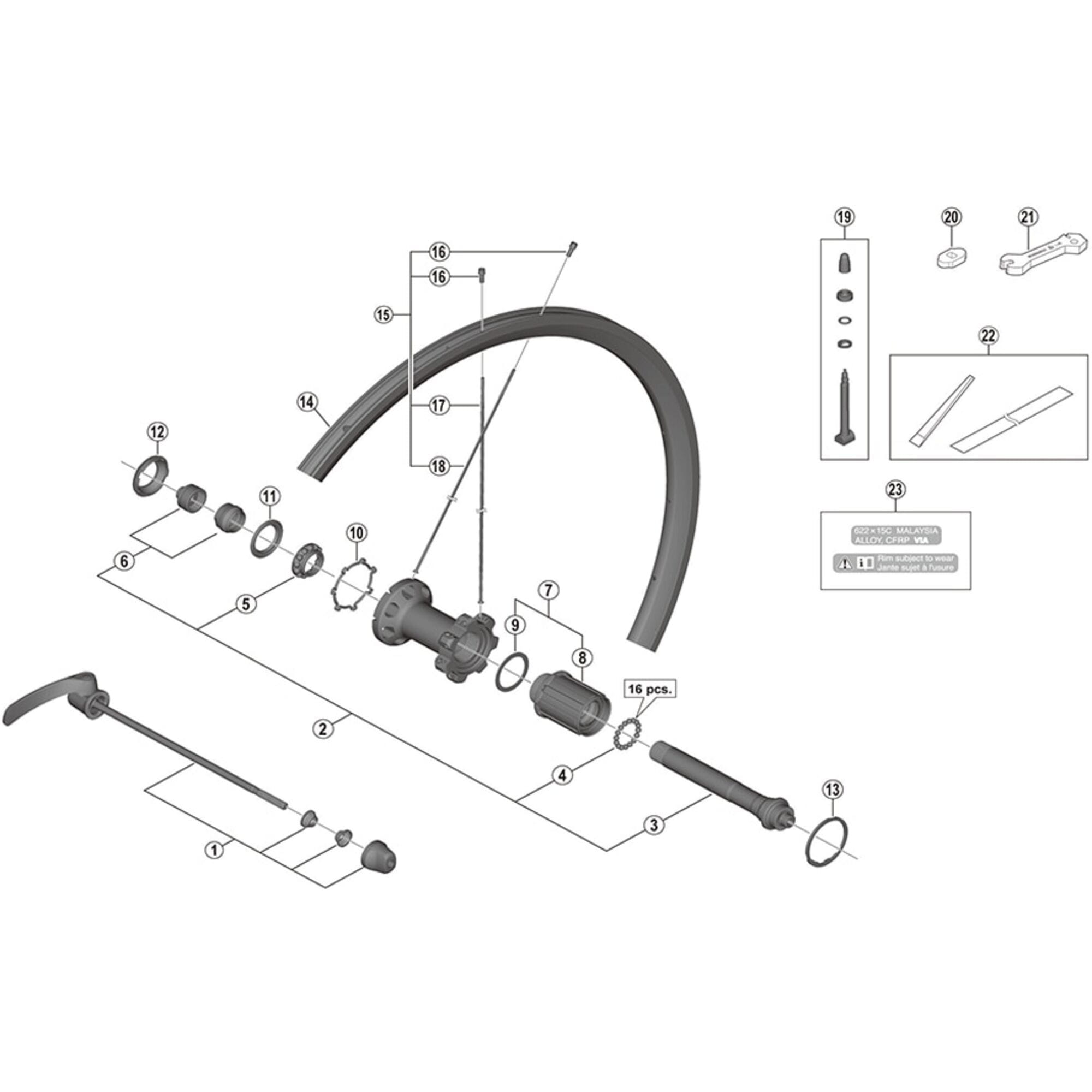 Shimano Spares R valve unit