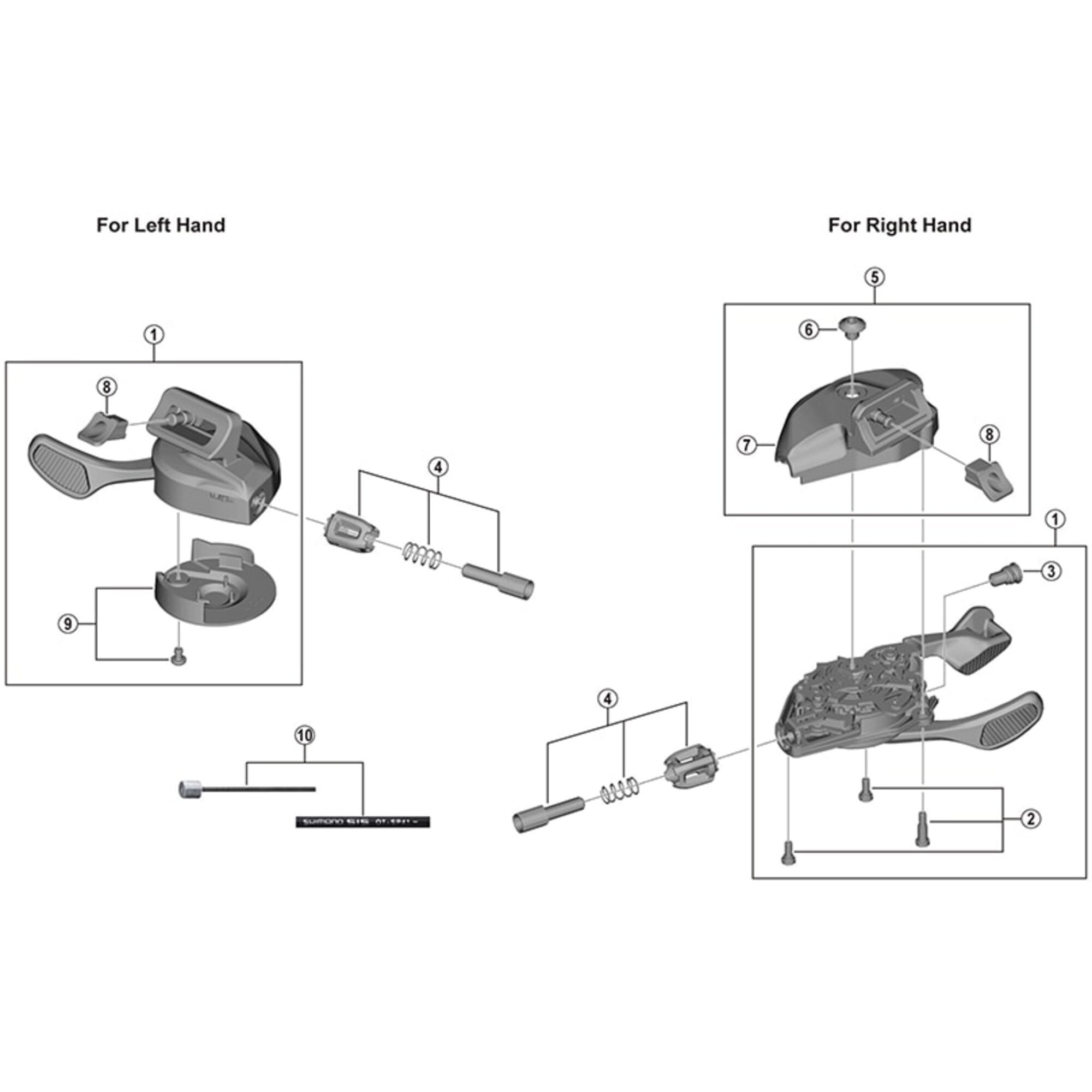 Shimano Spares I right hand cover