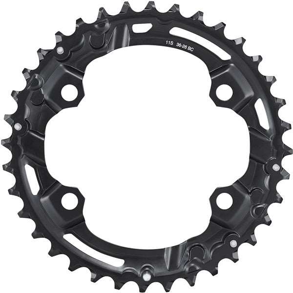 Shimano Deore 2 Deore 11 speed double outer chainring, 36T | Power2CycleBC for 36 | Power2Cycle26T