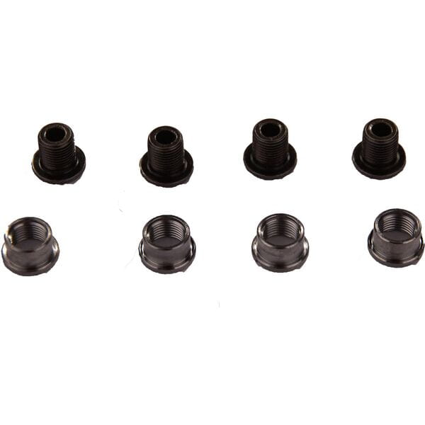 Shimano Spares CRE80 gear fixing bolt and nut, M8 x 8.5 mm, pack of 4