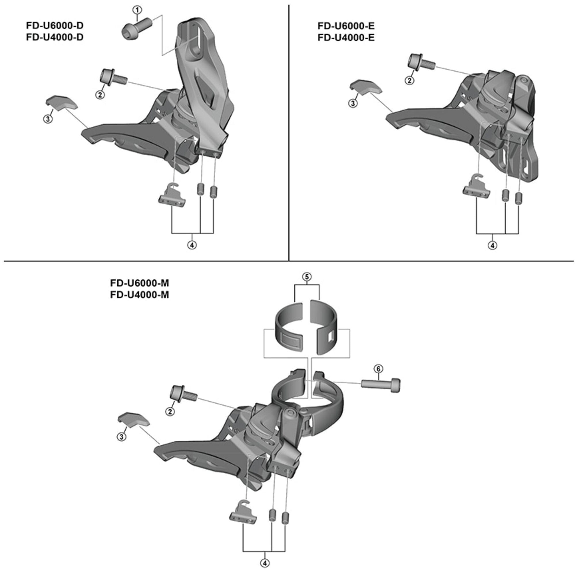 Shimano Spares M4020 rubber pad