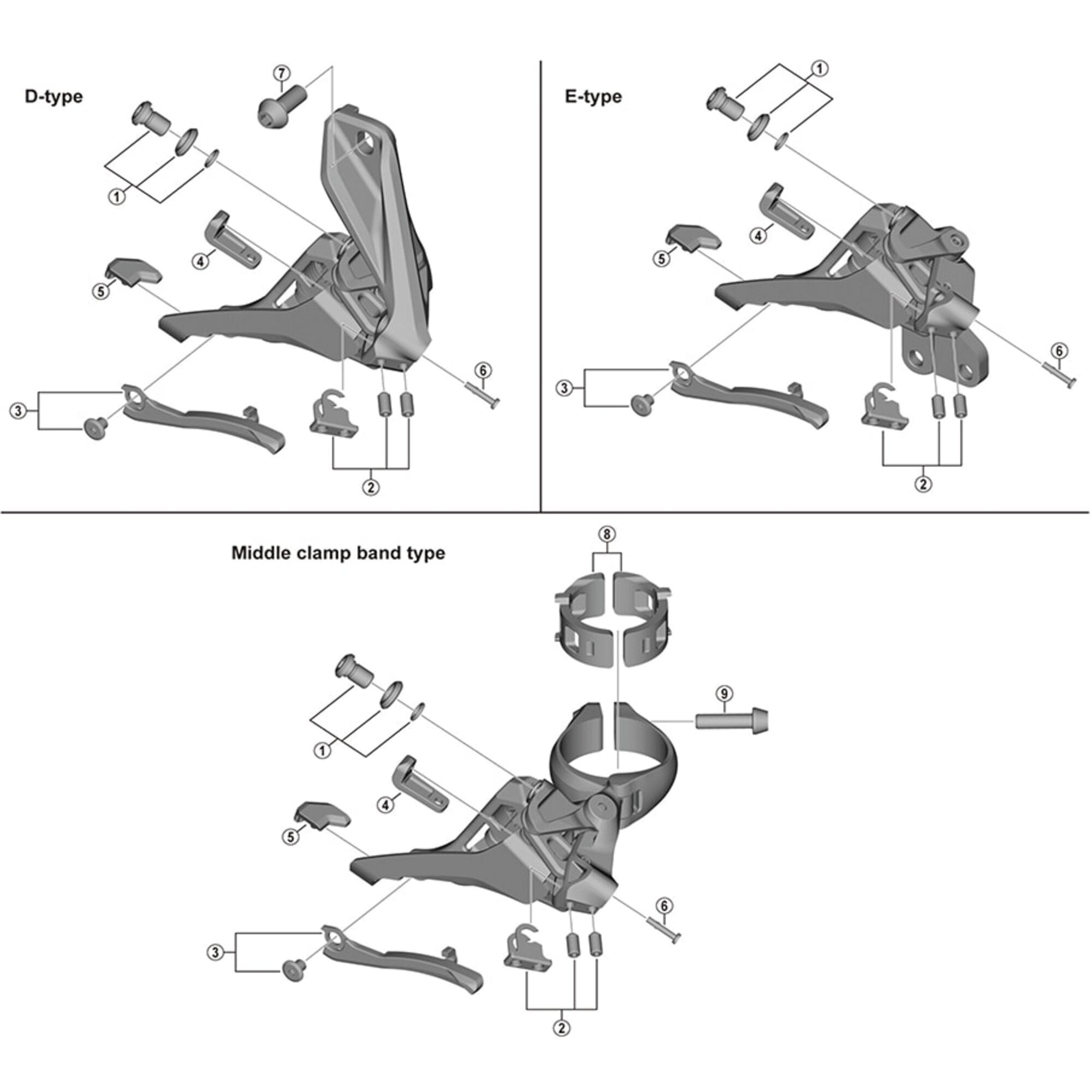 Shimano Spares M9100 chain catcher unit