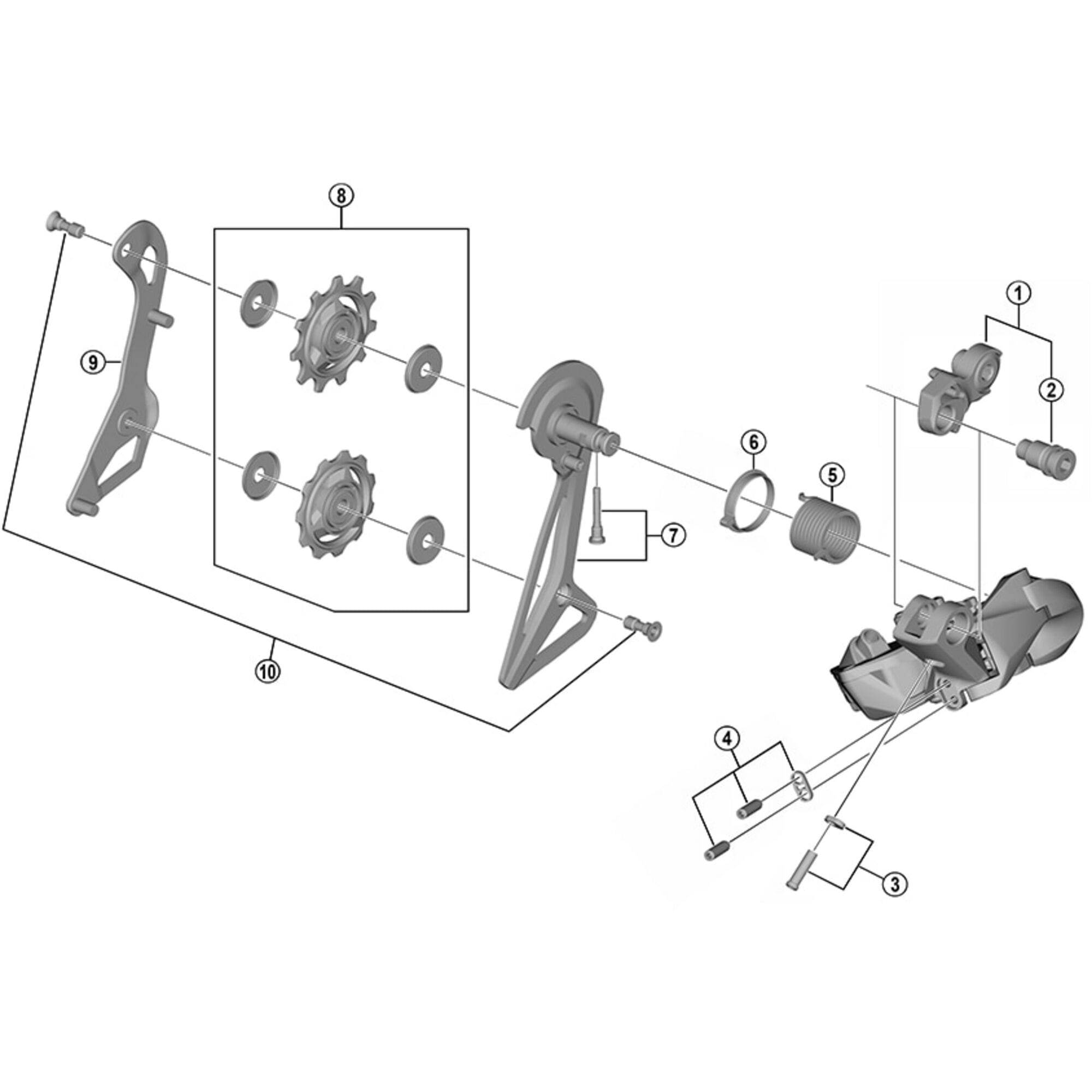 Shimano Spares R9150 inner plate