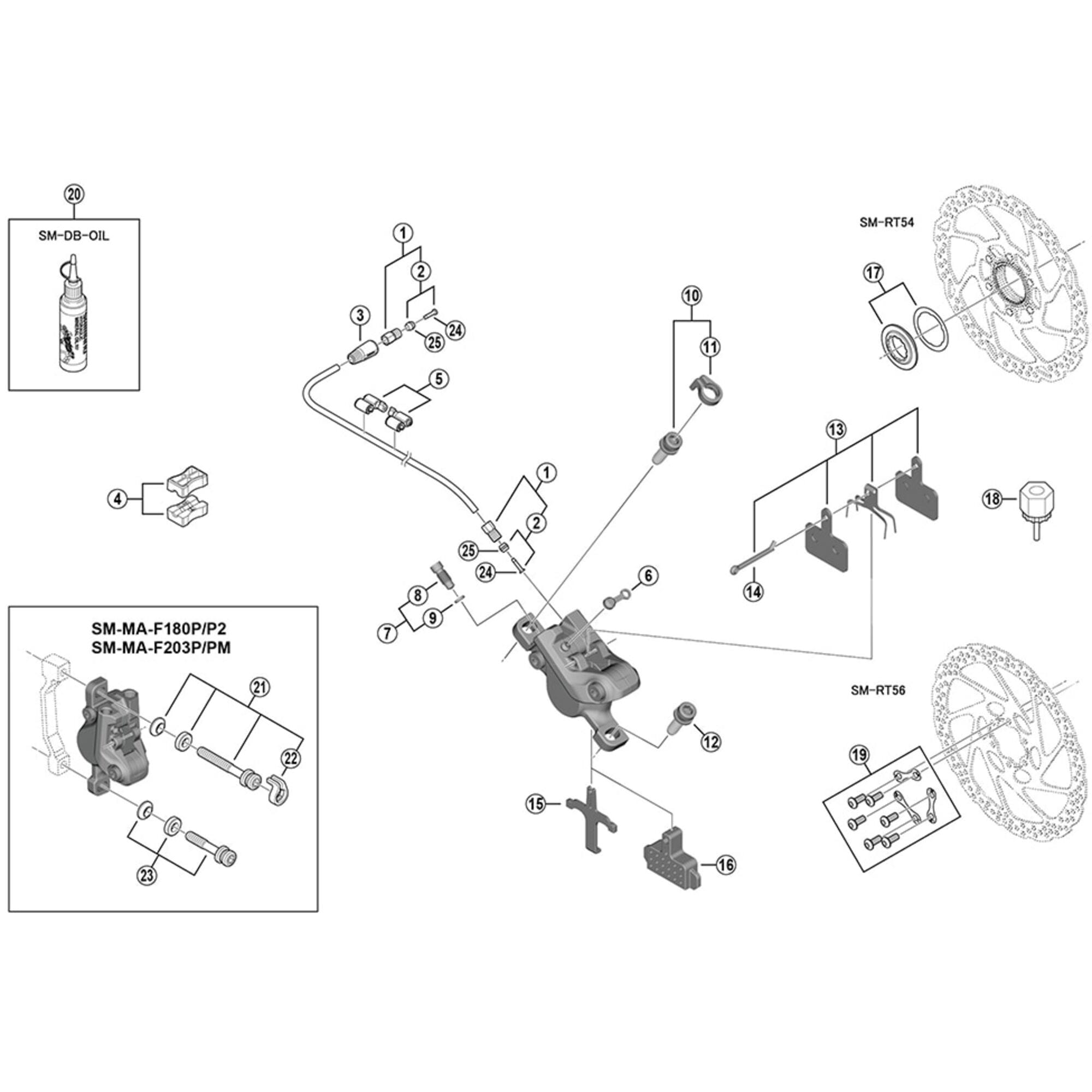 Shimano Spares M395 cover