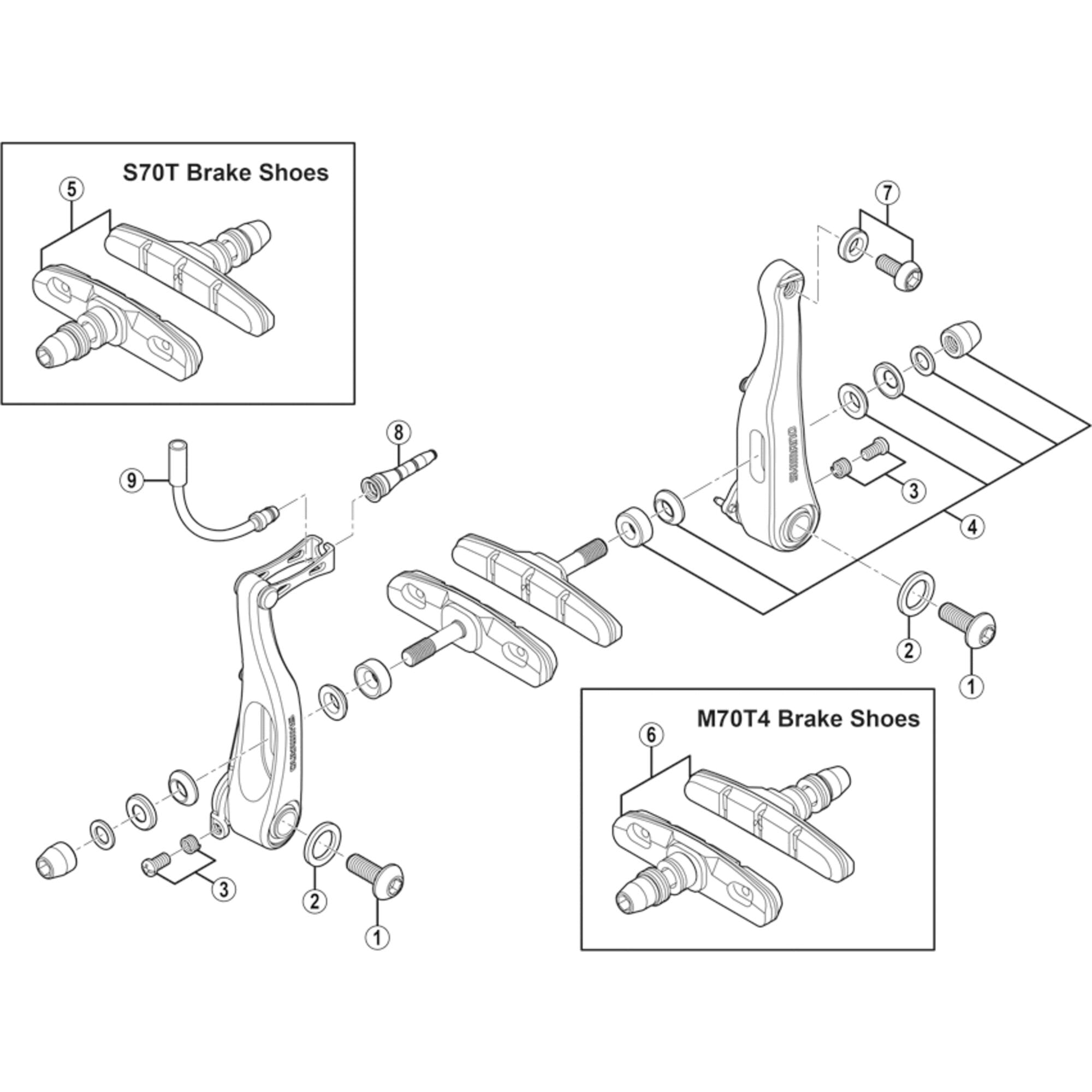 Shimano Spares R353 boot