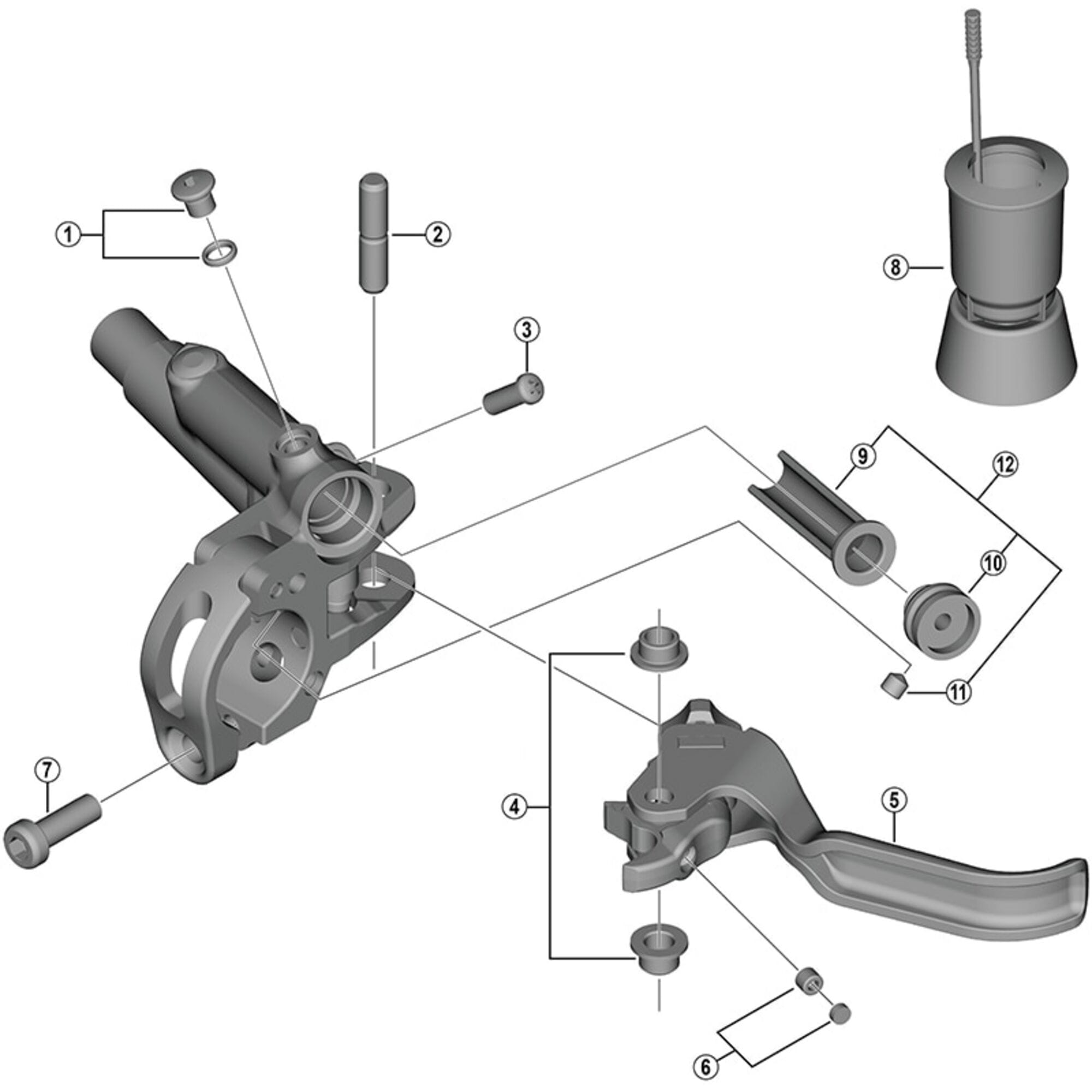 Shimano Spares B stroke adjust screw