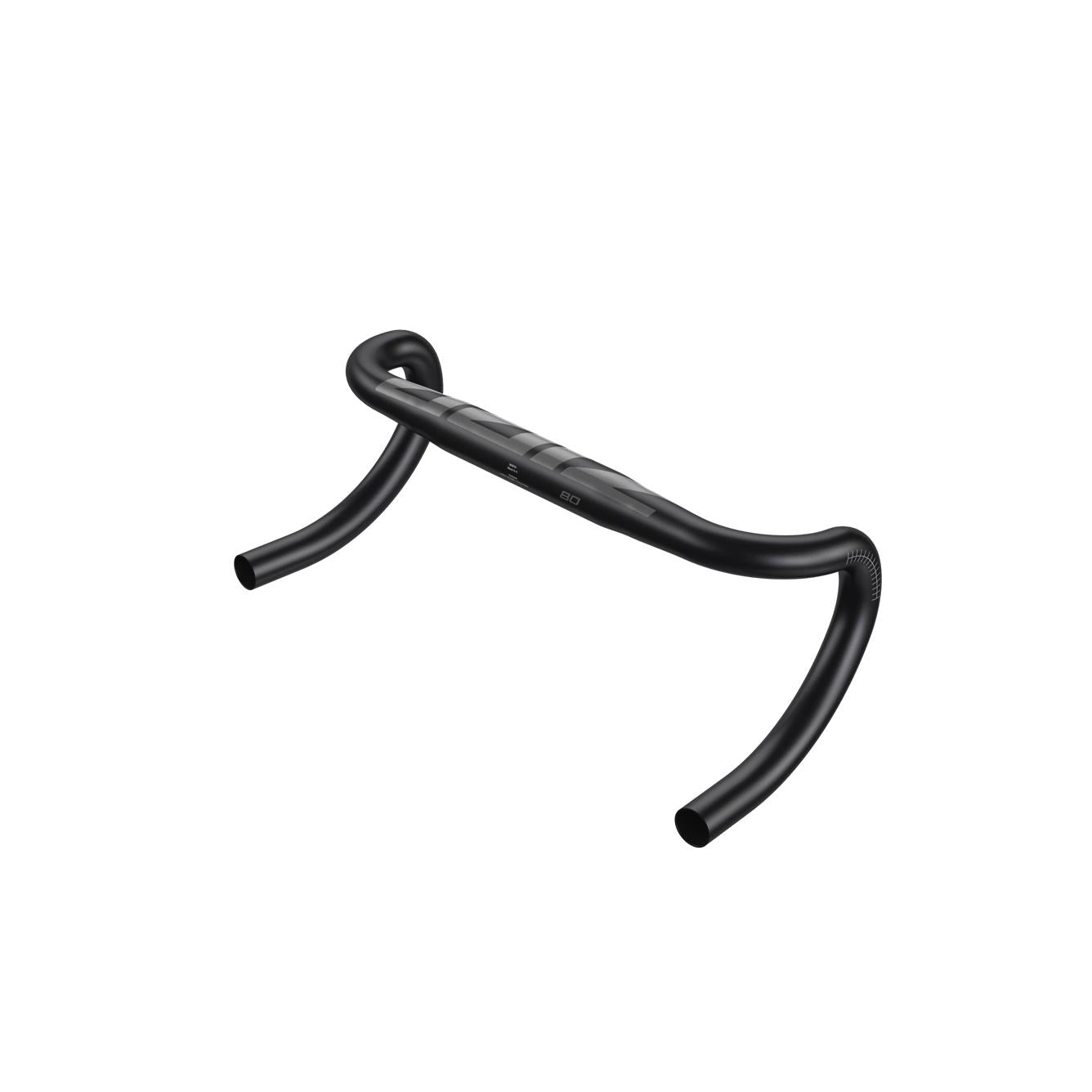 Zipp Handlebar Drop Service Course SL 80 A2 | Power2Cycle MATTE BLACK W/ GLOSS LOGOS