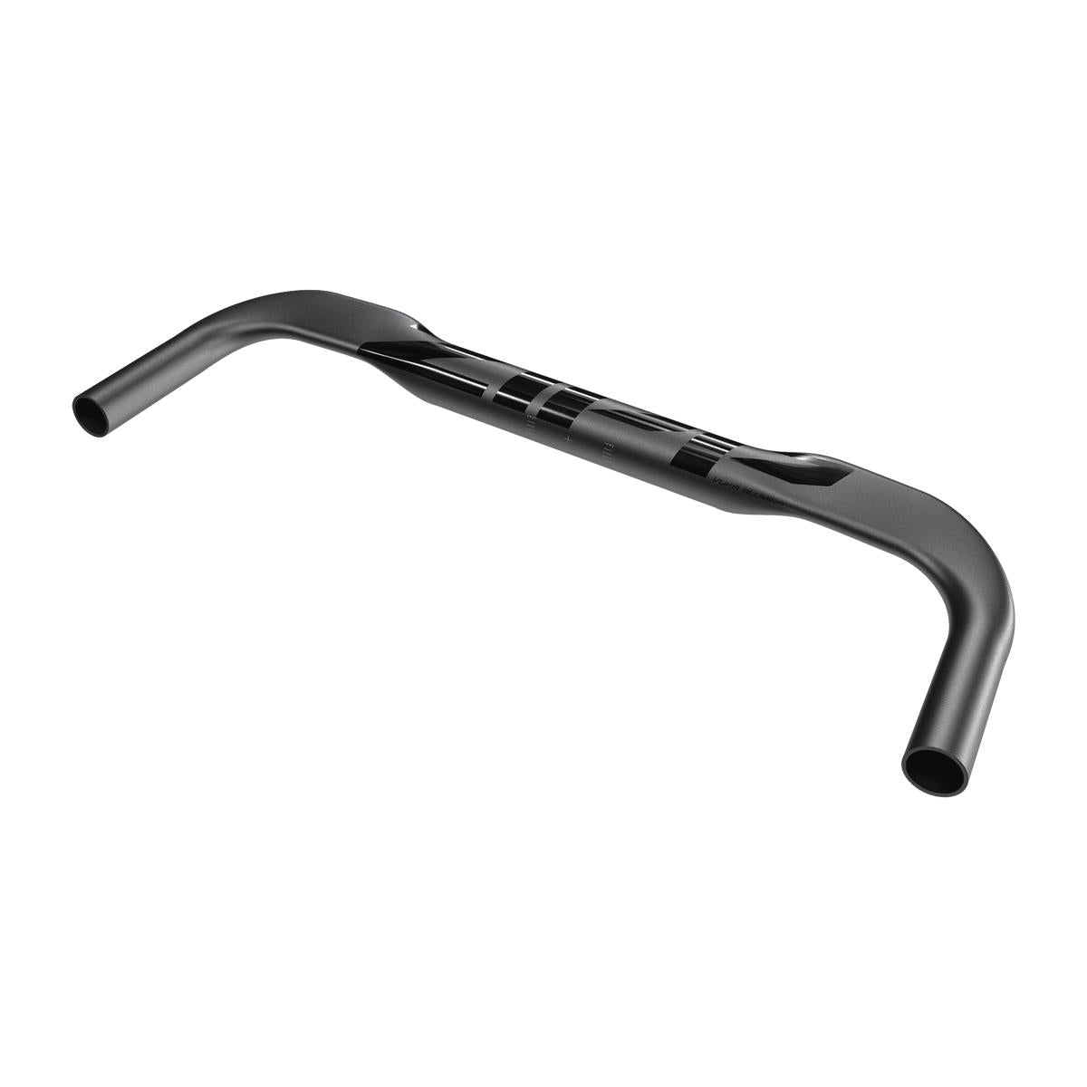 Zipp Vuka Alumina Base Bar 0 Drop 31.8mm Bead Blast Black Laser Etched Graphics A3 2021 | Power2Cycle BEAD BLAST BLACK 40CM
