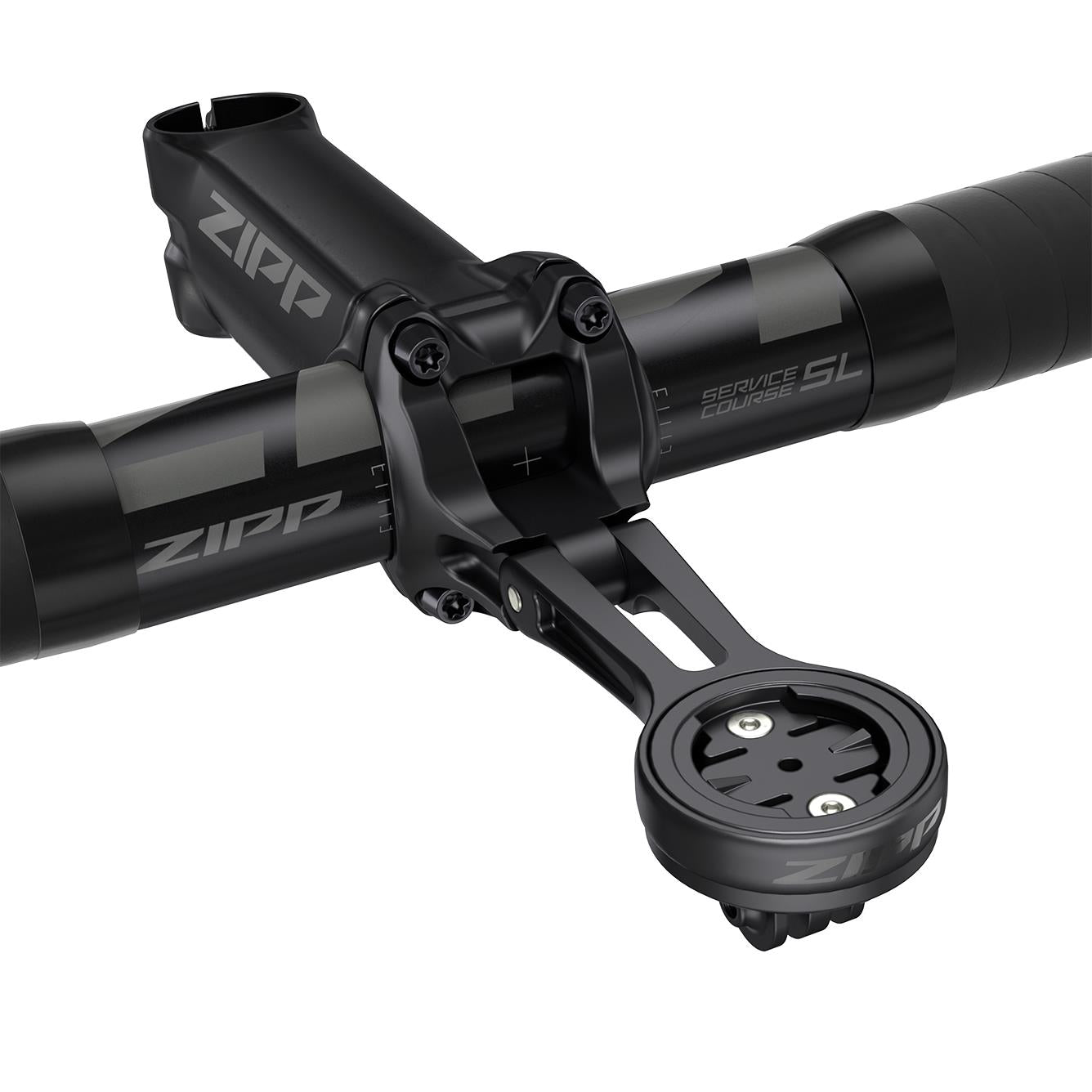 Zipp Service Course SL QuickView Integrated Road Computer Mount for Garmin/Wahoo or Hammerhead, Quarter Turn/Twist Lock | Power2Cycle