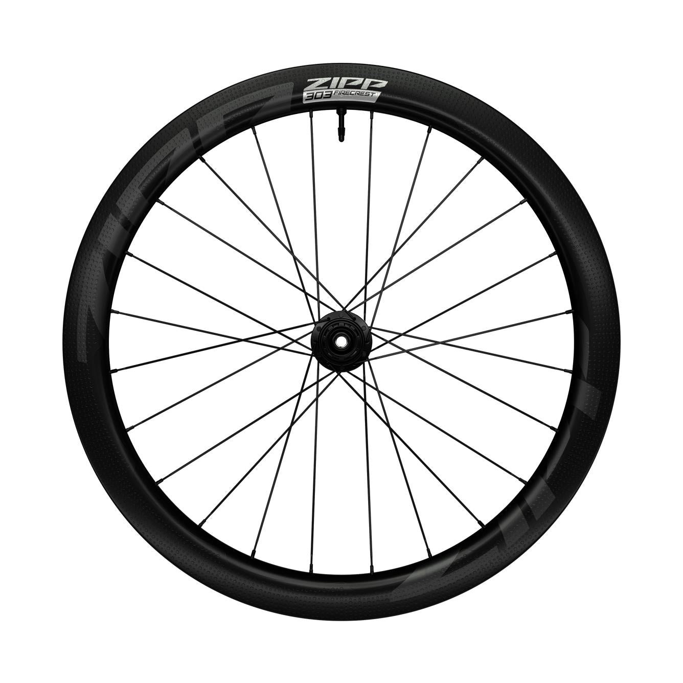 Zipp 303 Firecrest Carbon Tubeless Disc Brake Center Locking 650b Rear 24Spokes XDR 12x142mm Standard Graphic A1 | Power2Cycle