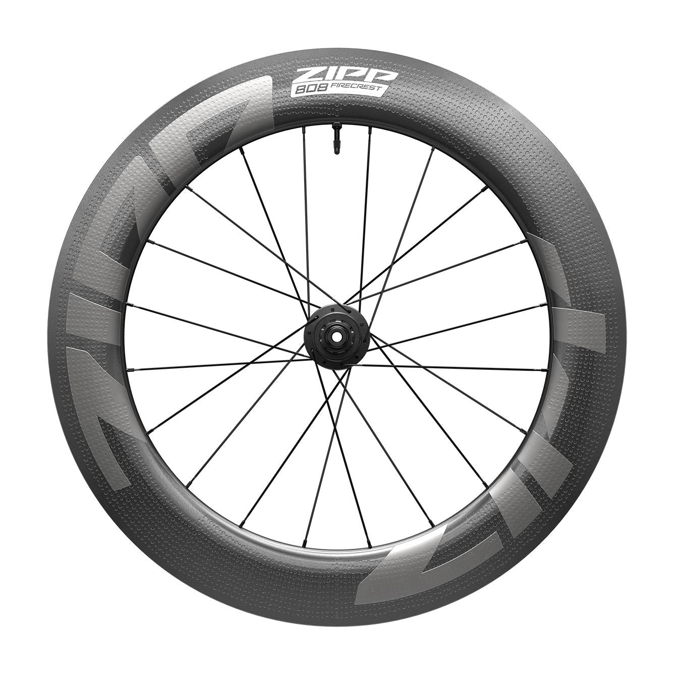 Zipp Wheel | Power2Cycle 808 Firecrest CarbonTubeless Disc Brake Center Locking 700c Rear 20Spokes XDR 12x142mm Standard Graphic B1 | Power2Cycle | Power2Cycle12X142MM