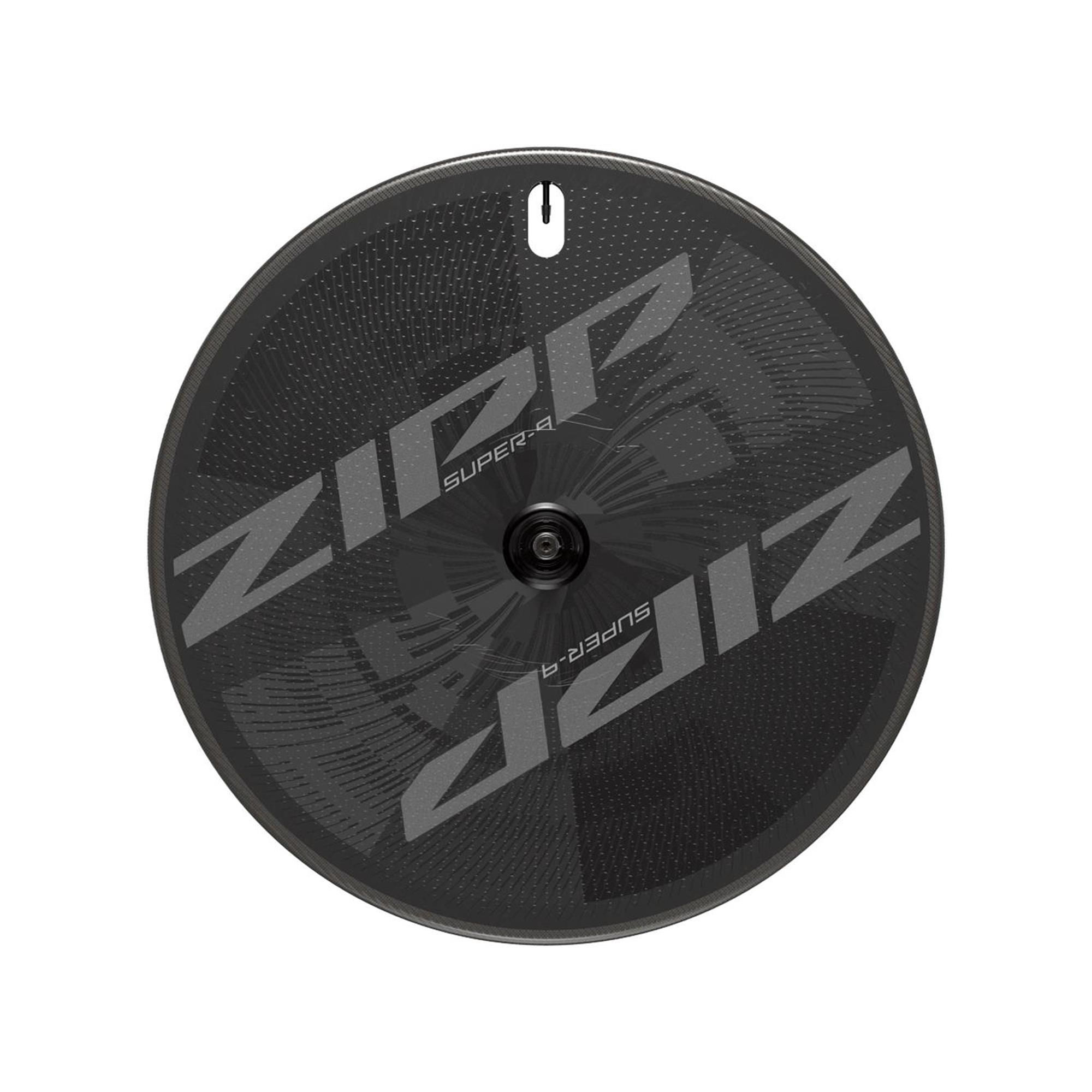 Zipp Super | Power2Cycle9 Carbon Disc Wheel Tubeless Track 700C Rear Wheel 120mm Bolted (Ta12x120mm Included) Standard Graphic B1 | Power2Cycle | Power2Cycle700C