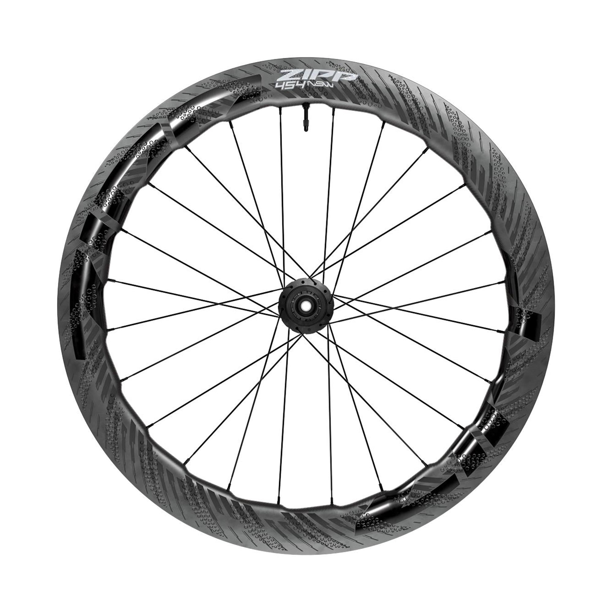 ZIPP 454 NSW Carbon Front Tubeless Disc Brake Standard Graphic C1 | Power2Cycle | Power2Cycle700C
