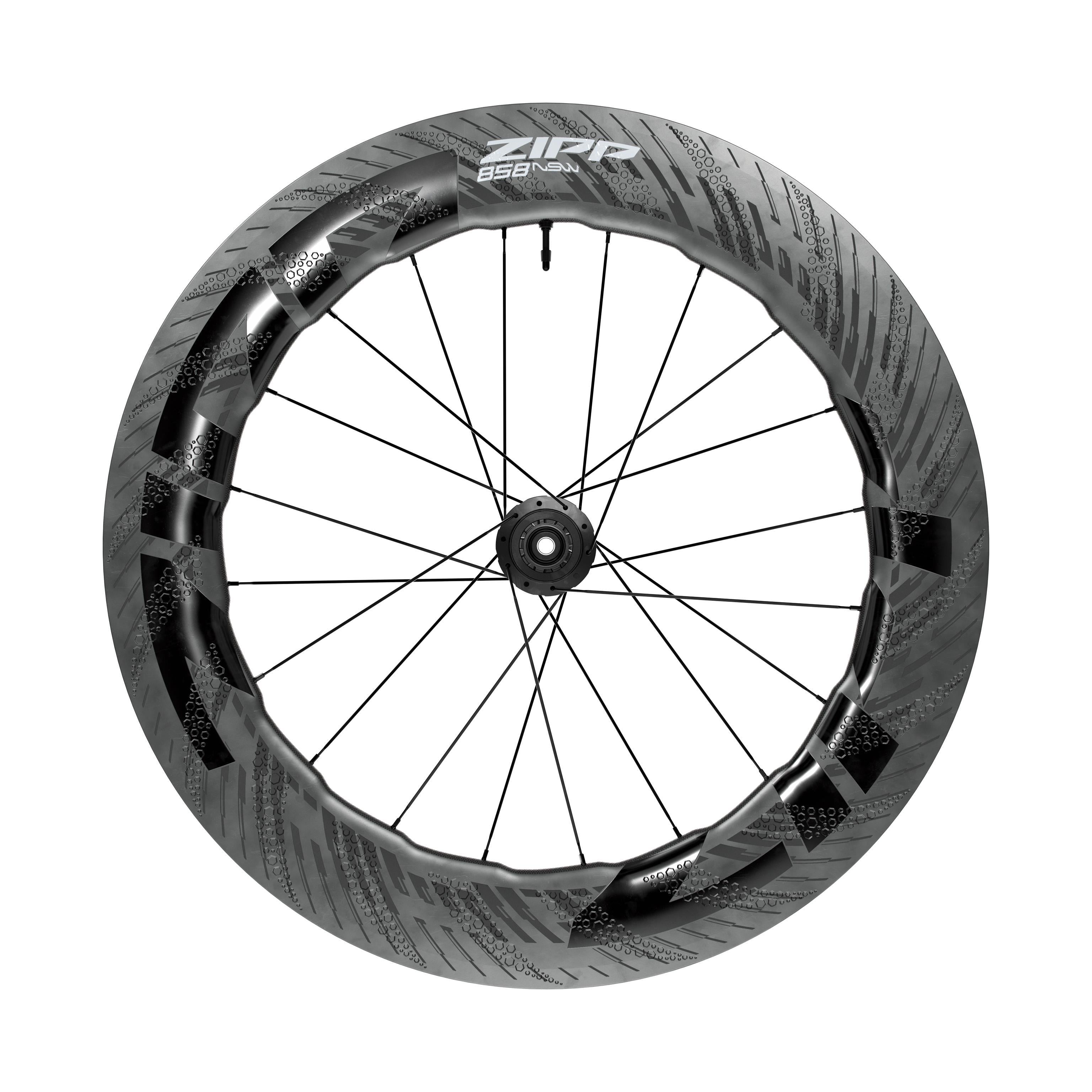 ZIPP 858 NSW Rear Carbon Tubeless Disc Brake D1 | Power2Cycle