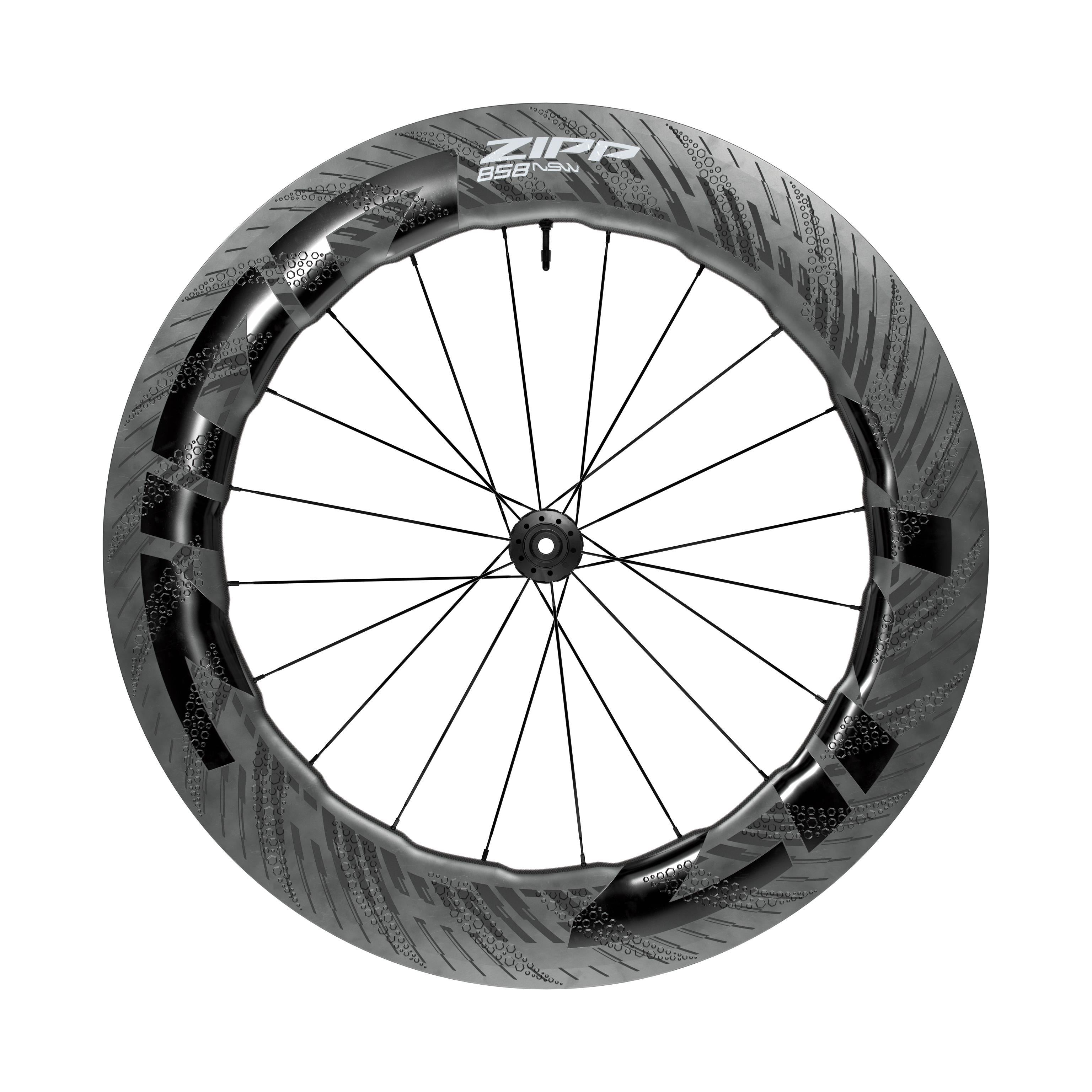 ZIPP 858 NSW Rear Carbon Tubeless Disc Brake D1 | Power2Cycle