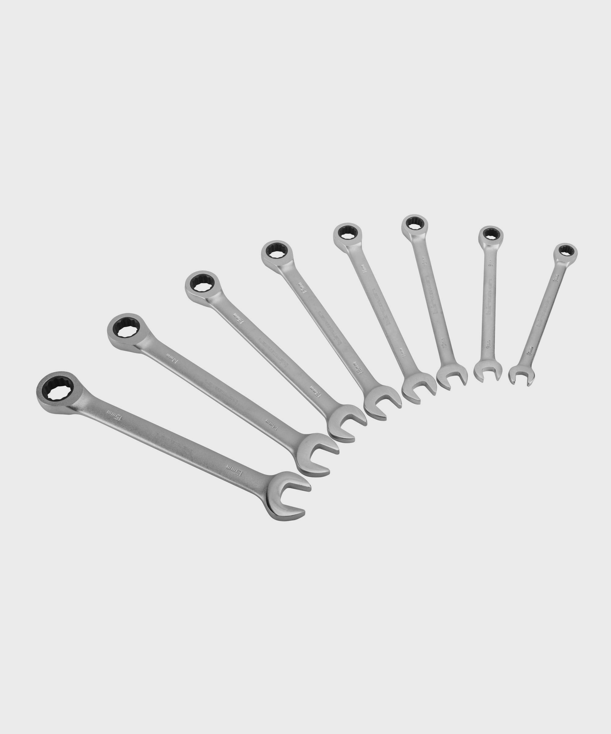 Birzman Combiation 8pc Wrench Set
