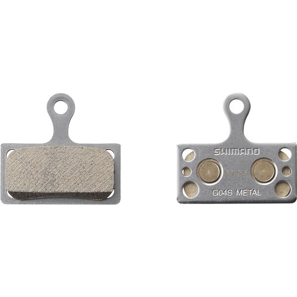 Shimano RX disc pads and spring, metal sintered pad, steel back