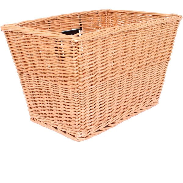 M Part Spitalfields rectangular wicker basket with mounting plates