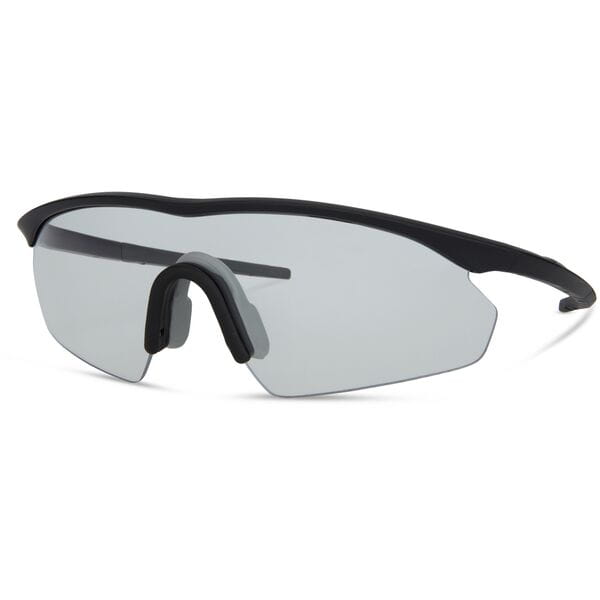 Madison Eyewear Shields Matt Black Sunglasses | Power2Cycle Clear Lens