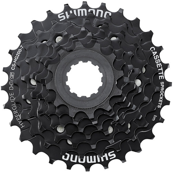 Shimano Alivio HG200 7 | Power2Cyclespeed cassette 12 | Power2Cycle