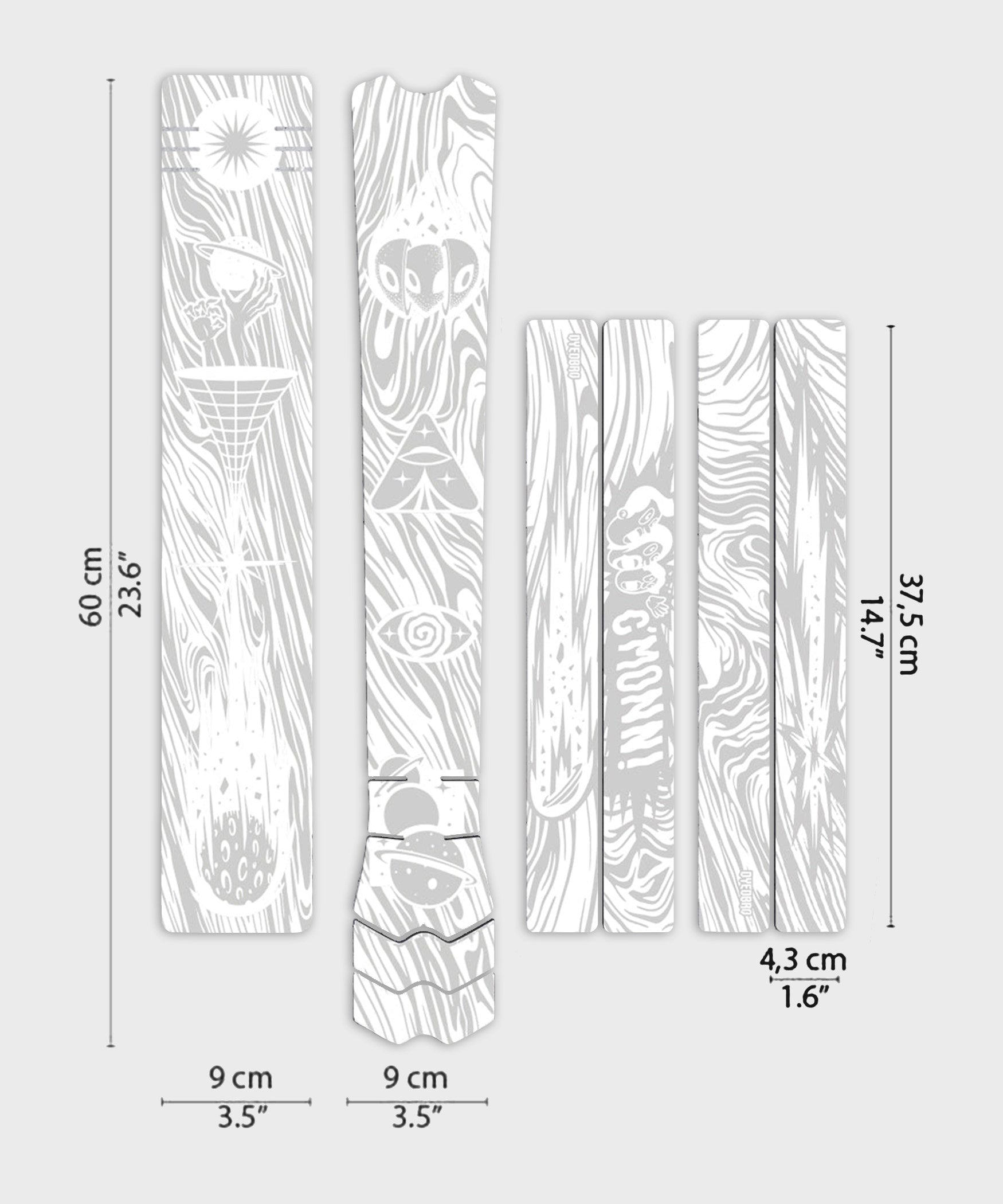 DYEDBRO MTB Frame Protection | Power2Cycle Kaos | Power2Cycle