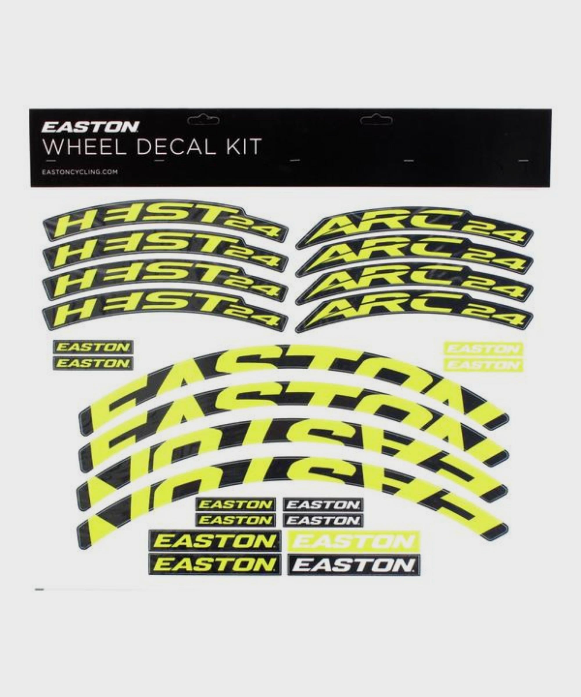 Easton Arc/Heist Wheel Decal Kit