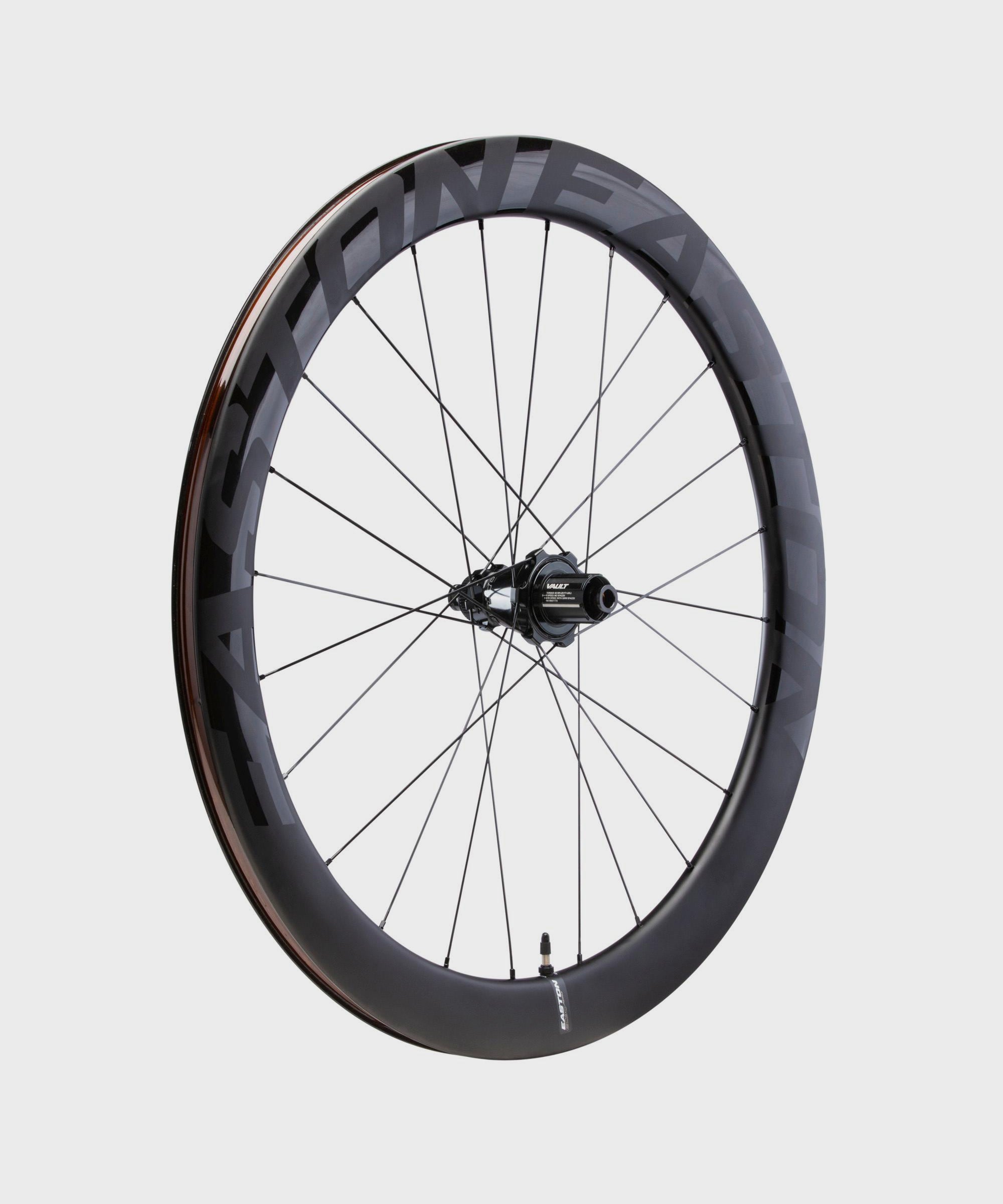 Easton EC90 AERO55 Clincher Disc Wheel Front 700c 12x100mm Black