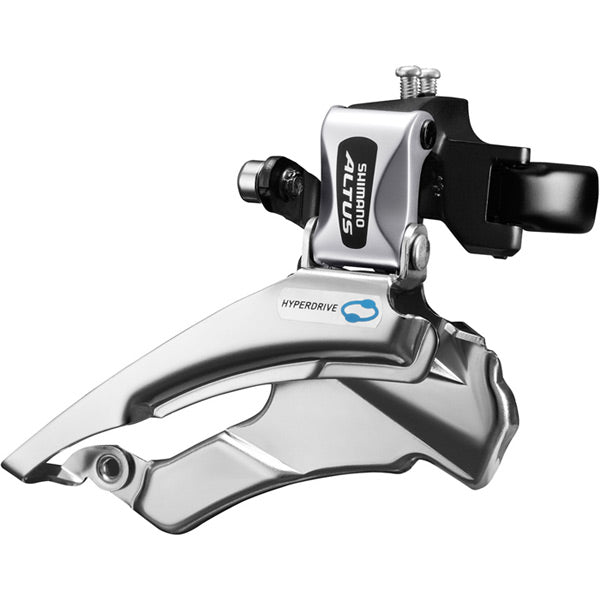 Shimano Altus M313 Altus hybrid front derailleur, conventional swing, dual | Power2Cyclepull, multi fit