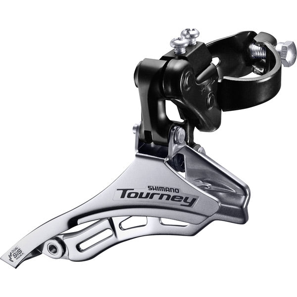 Shimano Tourney / TY TY300 Tourney 6/7 | Power2Cyclespeed triple front derailleur, top pull, 31.8 mm, for 42T